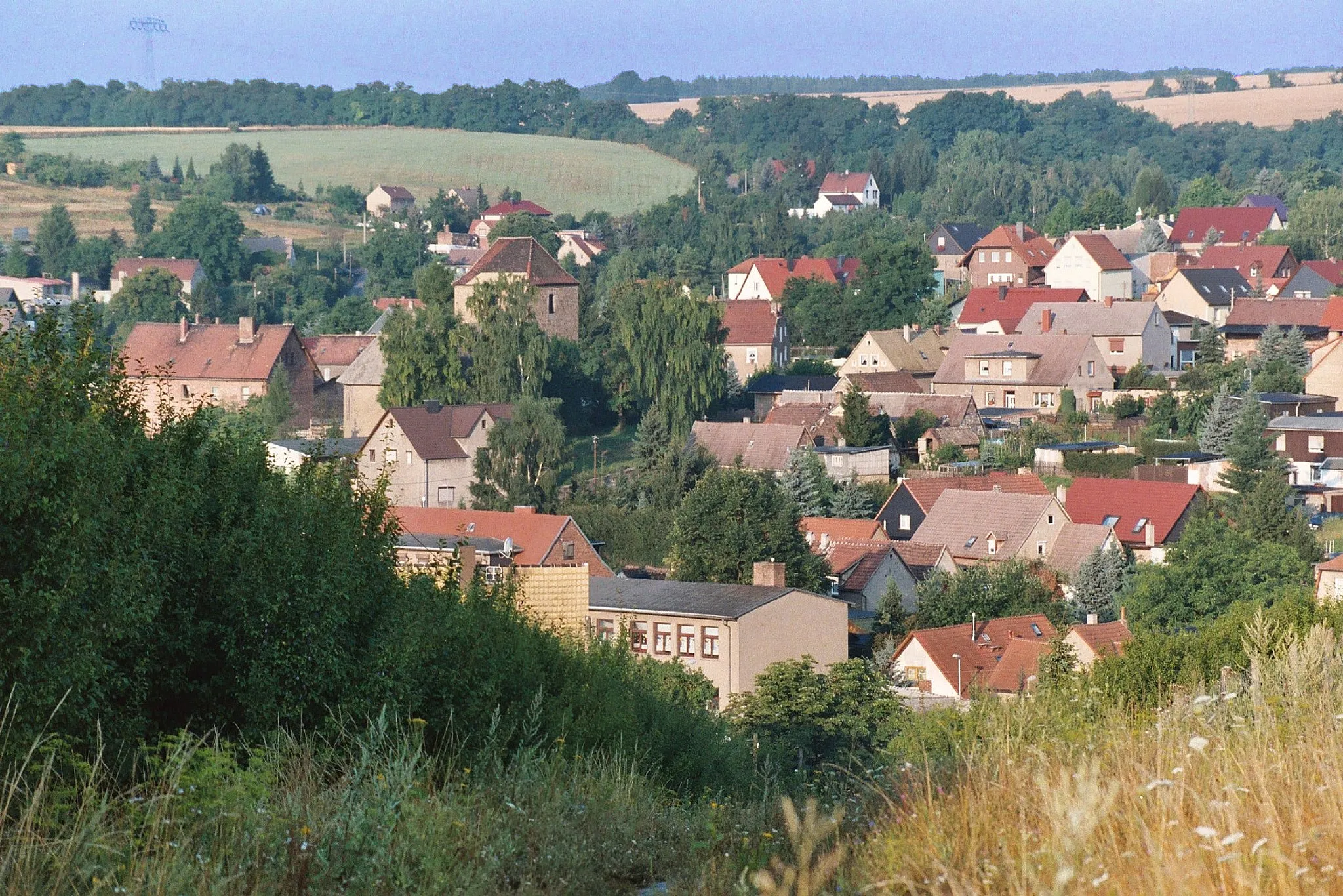 Photo showing: Ahlsdorf, view to the village