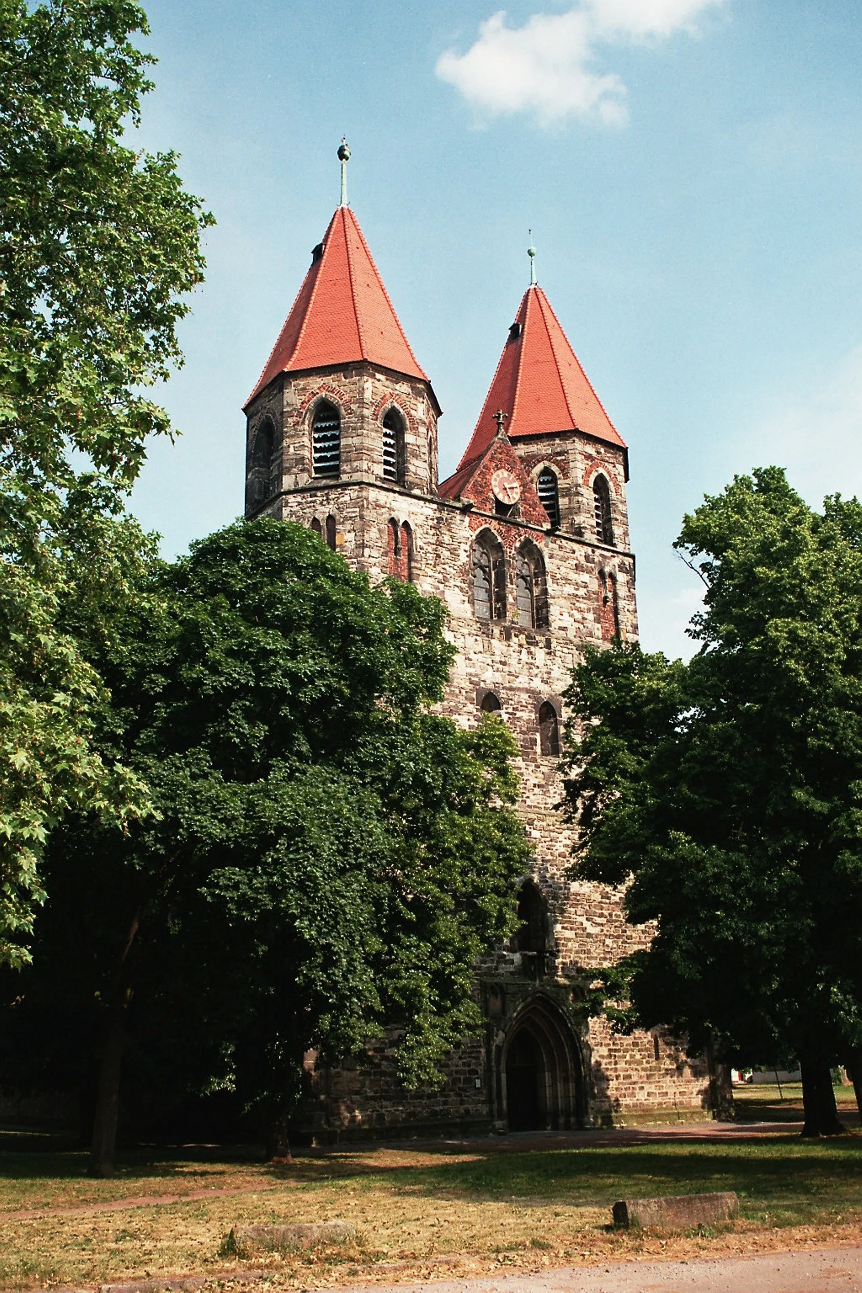 Photo showing: Aken, the Church of St. Nicholas