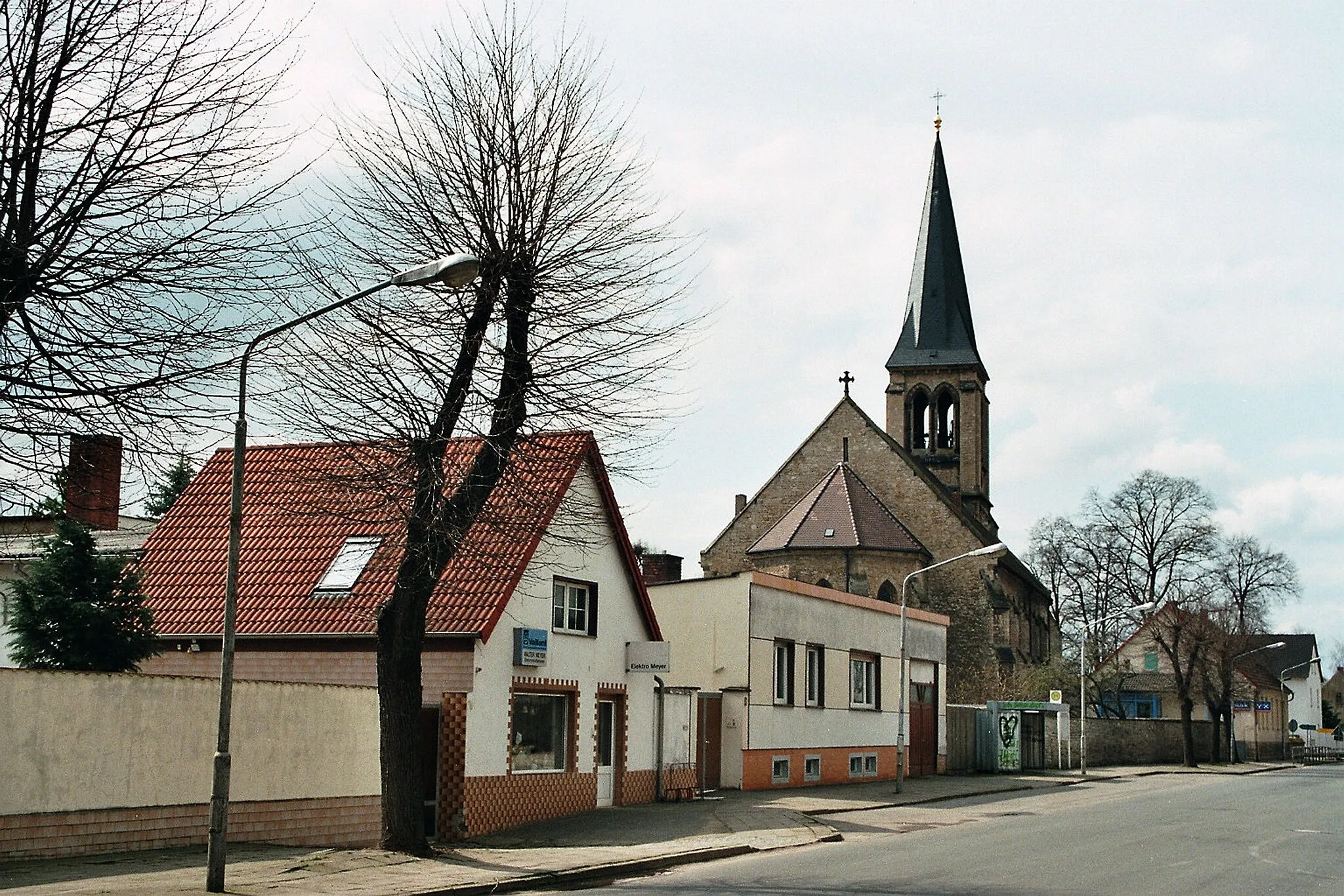 Photo showing: Atzendorf (Staßfurt), the village church St. Eustachius