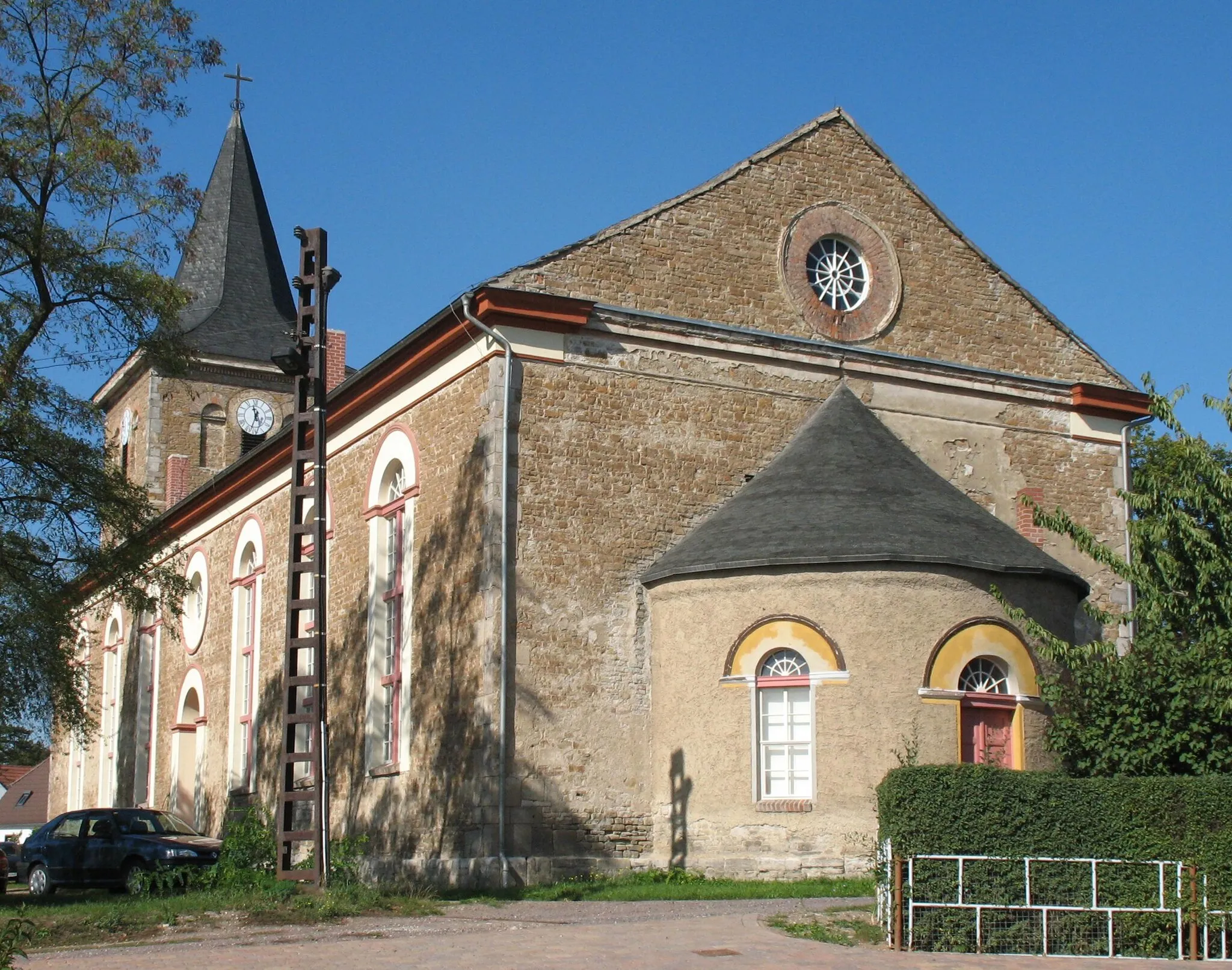 Photo showing: Church in Bad Dürrenberg in Saxony-Anhalt, Germany