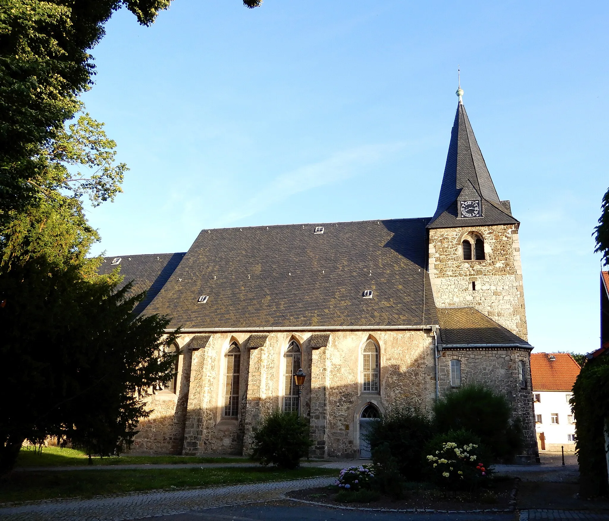 Photo showing: Die Kirche St. Nicolai in Ballenstedt