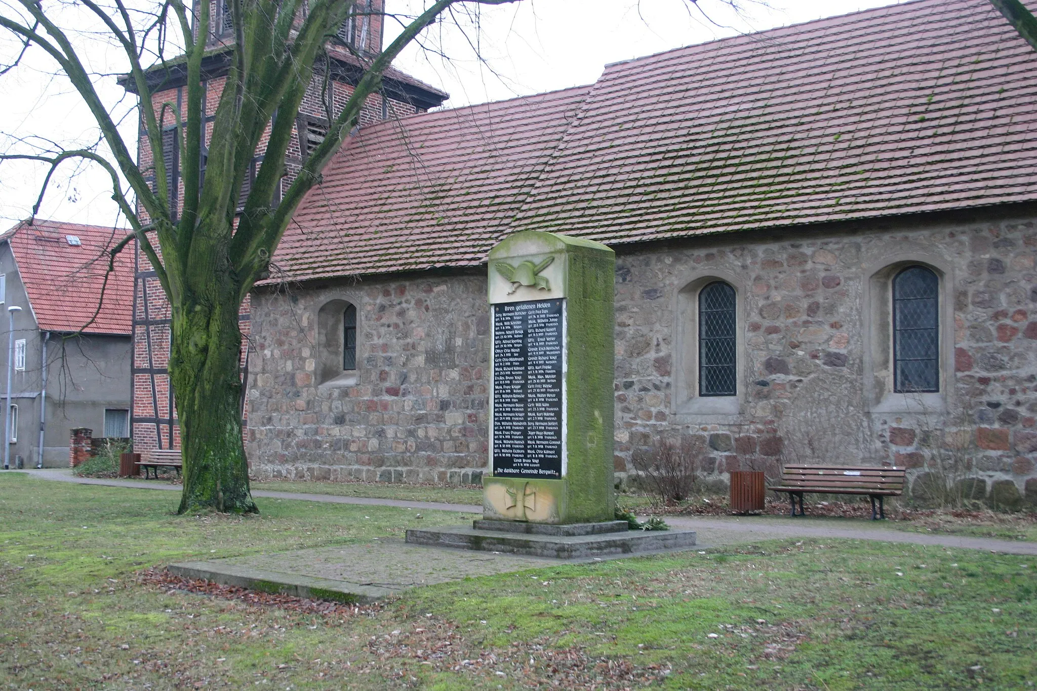Photo showing: The memorial of the community Bergwitz in Saxony-Anhalt (Germany).