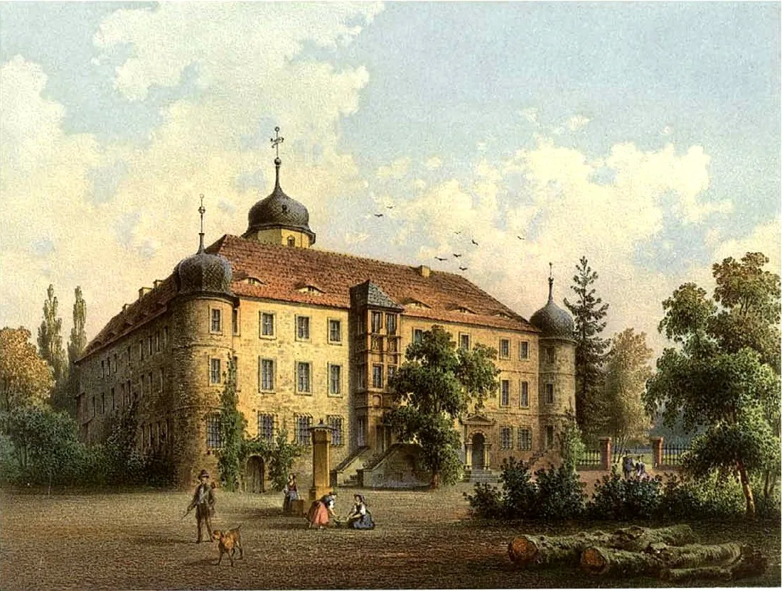 Photo showing: Schloss Unterfrankleben, Kreis Merseburg