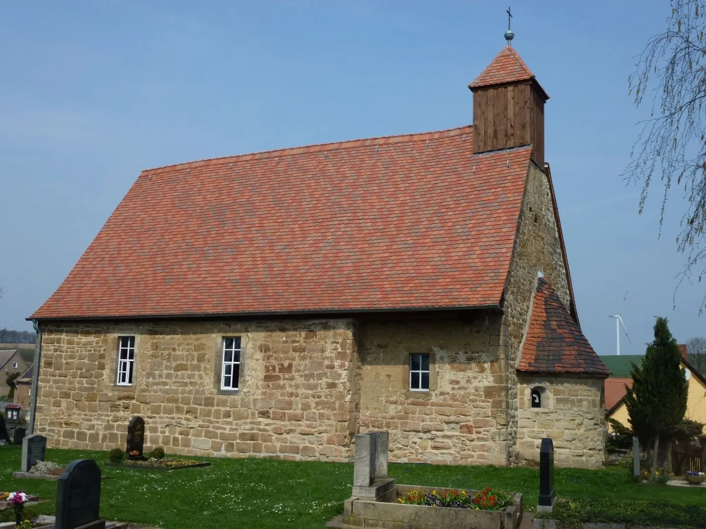 Photo showing: Romanische Kirche in Hassel