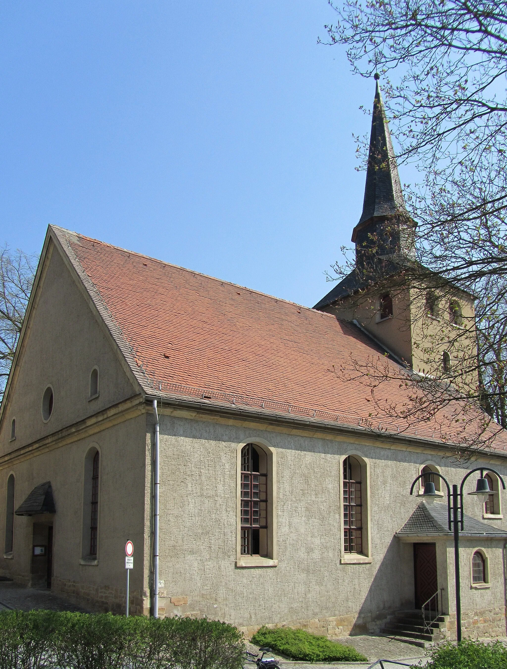 Photo showing: Die Stadtkirche von Eckartsberga (Sachsen-Anhalt).