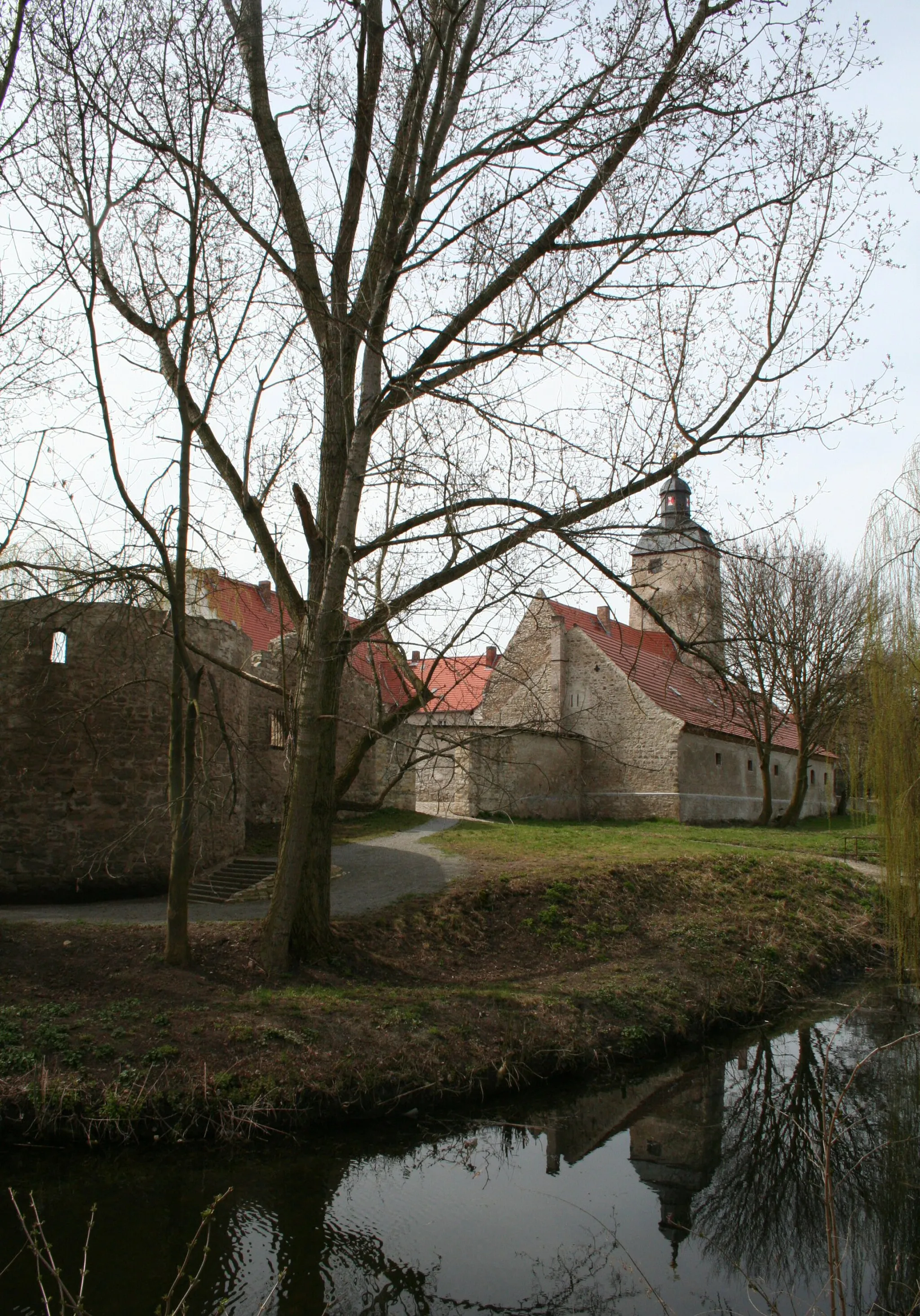 Photo showing: Wasserburg Egeln