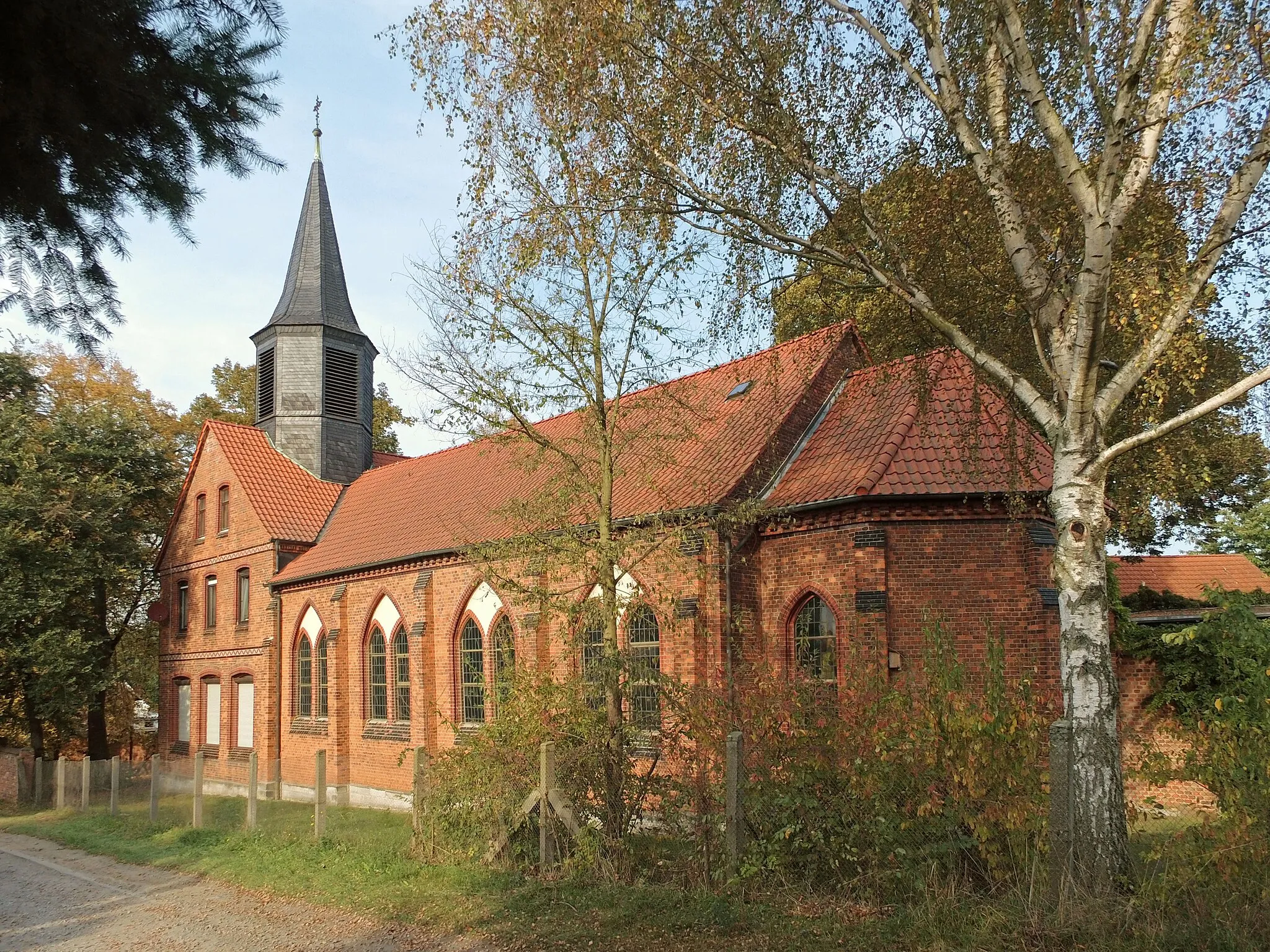 Photo showing: Katholische Herz-Jesu-Kirche in Eilsleben.