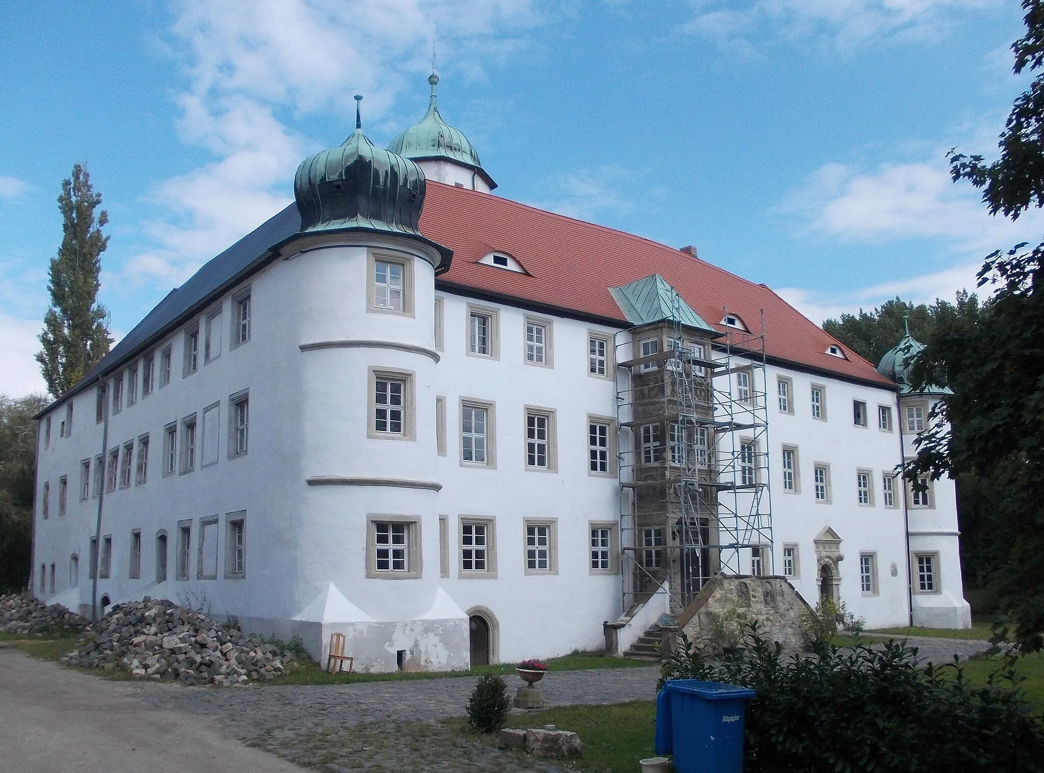 Photo showing: Frankleben Castle (Braunsbedra, district: Saalekreis, Saxony-Anhalt)