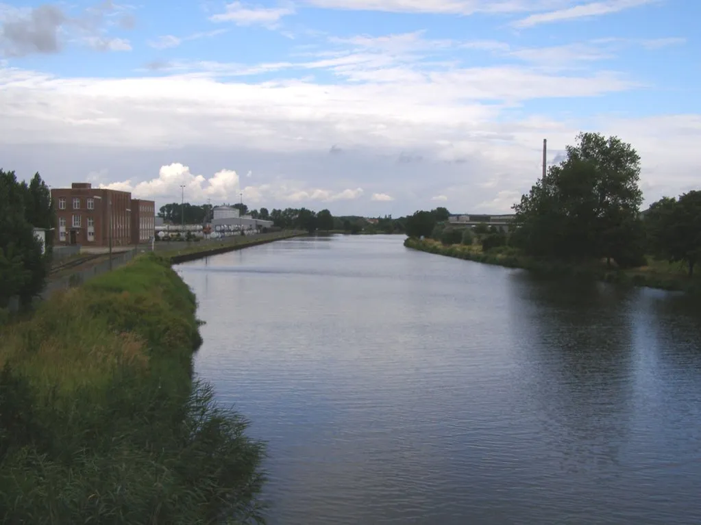 Photo showing: Elb-Havel-Kanal in Genthin, Richtung Osten