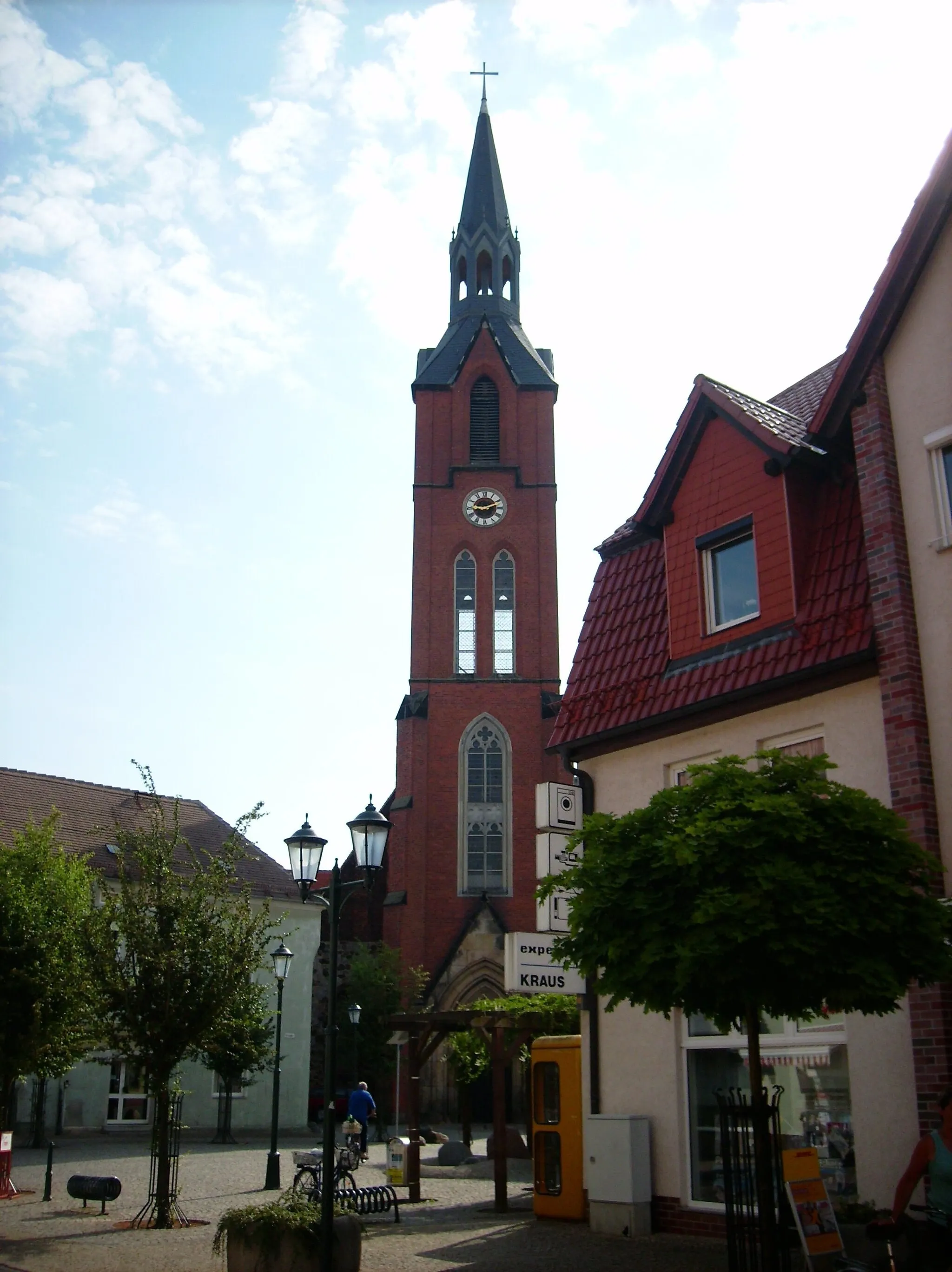 Photo showing: St. Mary's church in Gräfenhainichen (Wittenberg district, Saxony-Anhalt)