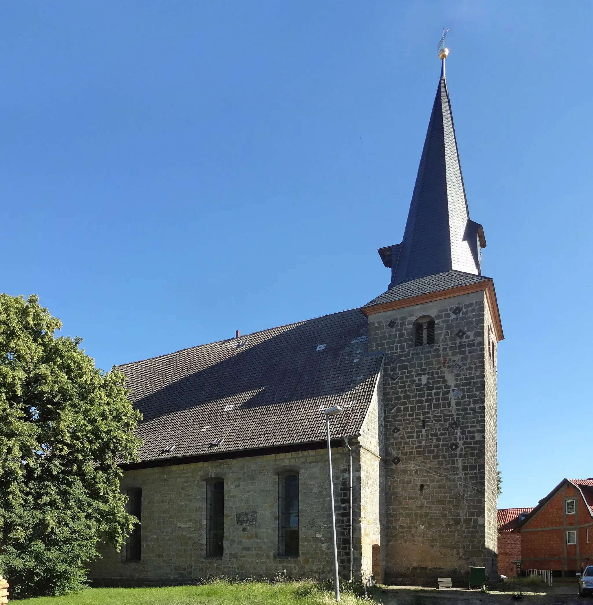 Photo showing: Kirche St. Simon und Judas in Harsleben‎