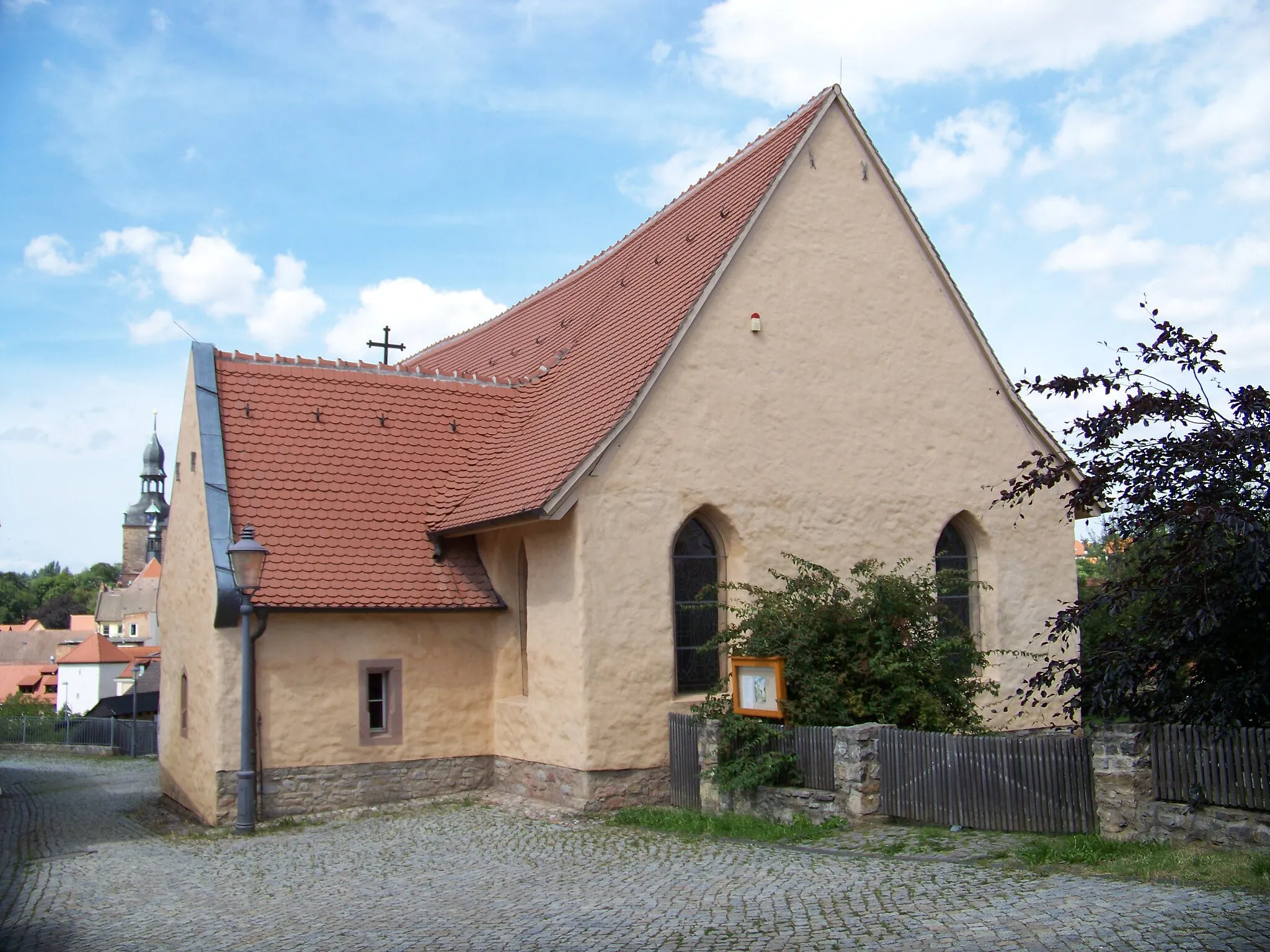 Photo showing: St. Ganglof-Kirche in Hettstedt