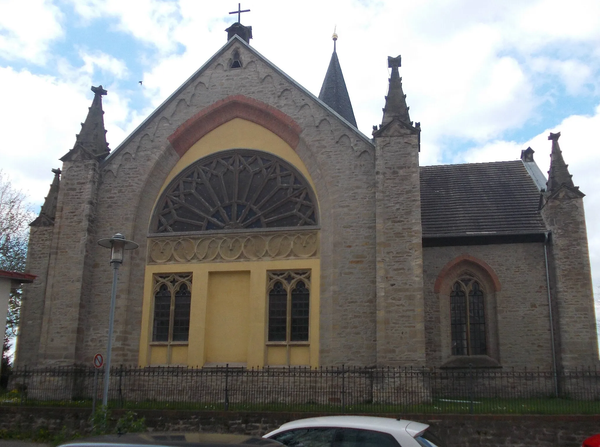 Photo showing: Saints Lucy and Odile Church in Höhnstedt (Salzatal, district: Saalekreis, Saxony-Anhalt)