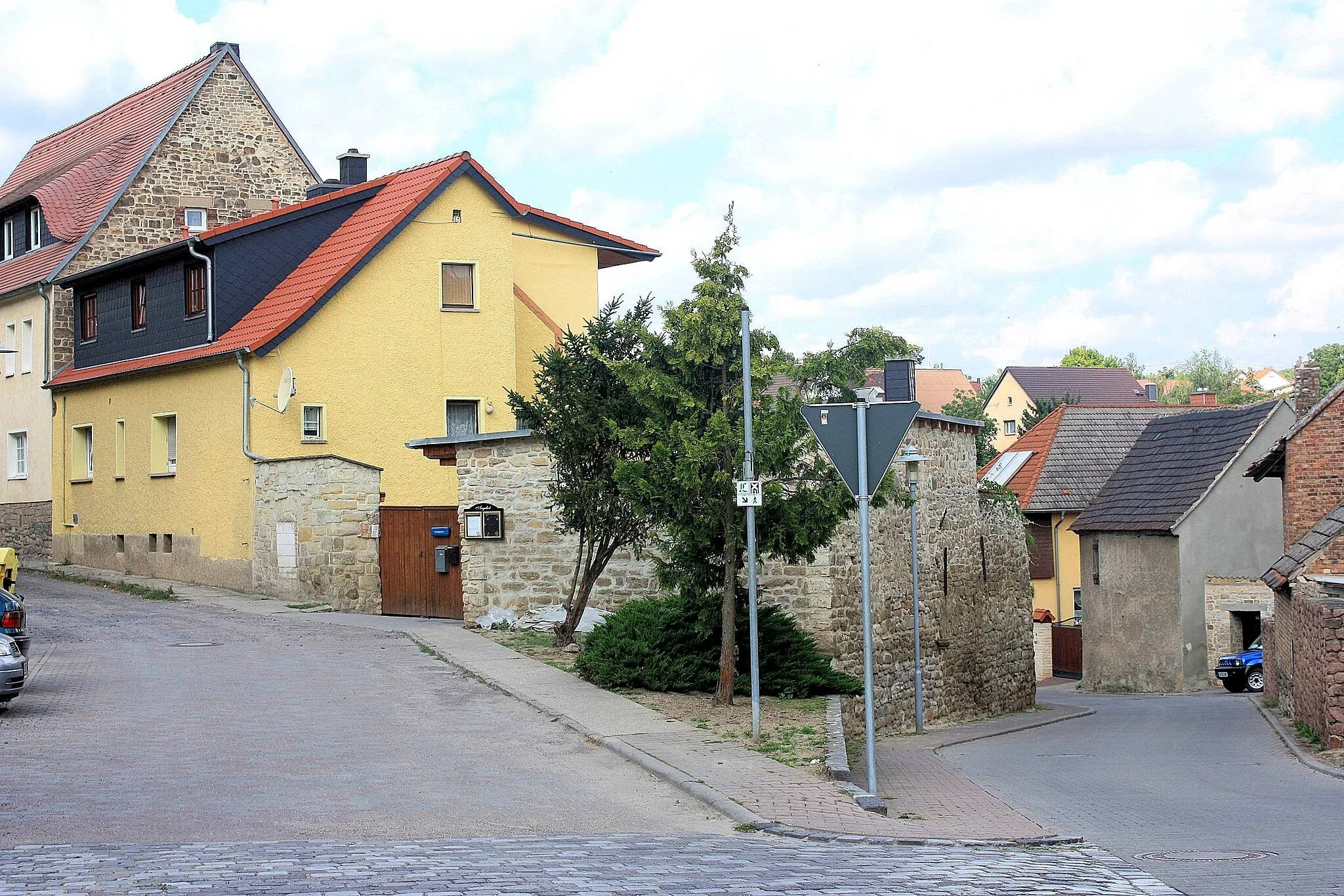 Photo showing: Höhnstedt (Salzatal), villagescape