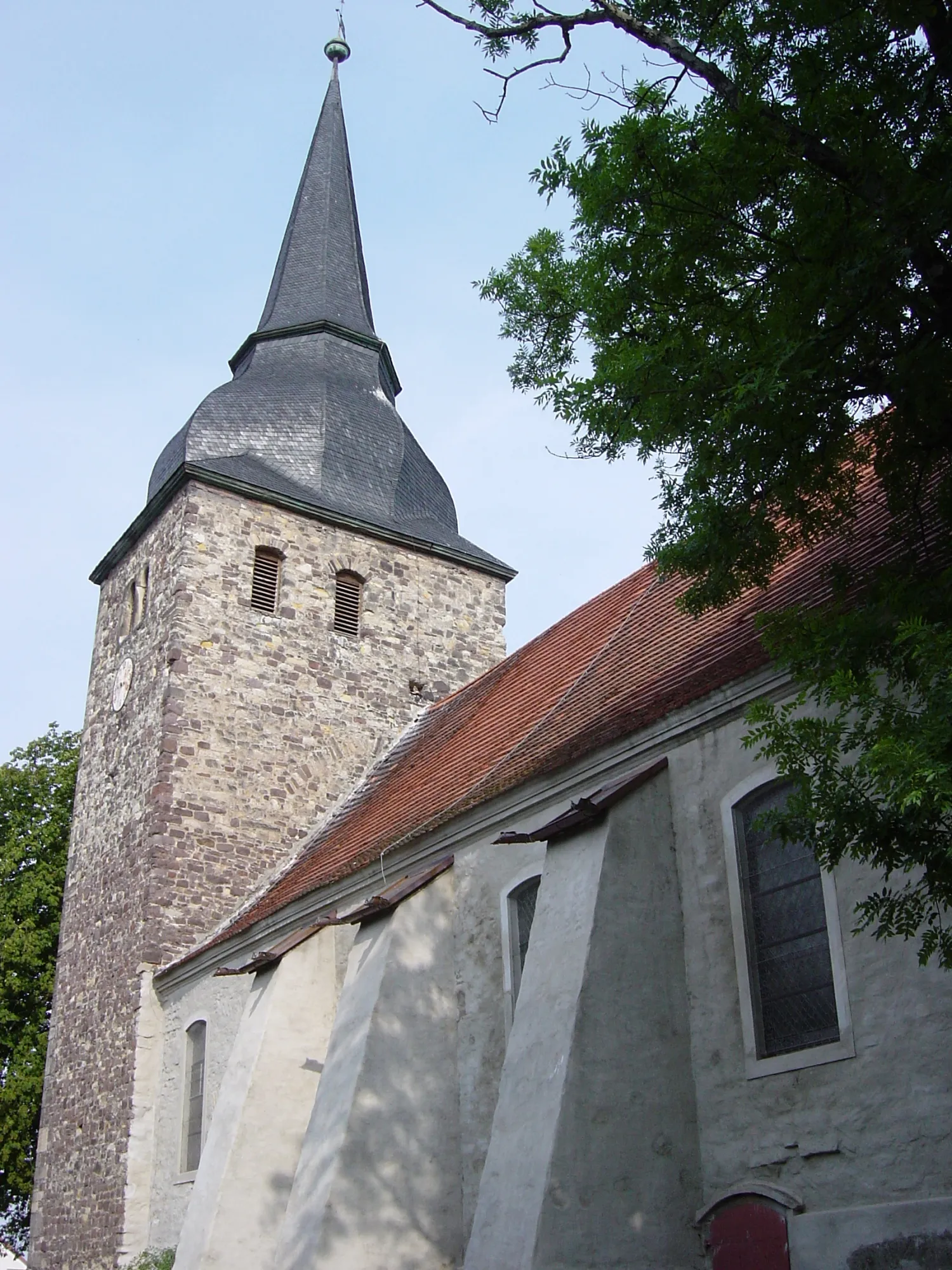 Photo showing: Saint Peter church in Hohendodeleben, Saxony-Anhalt, Germany