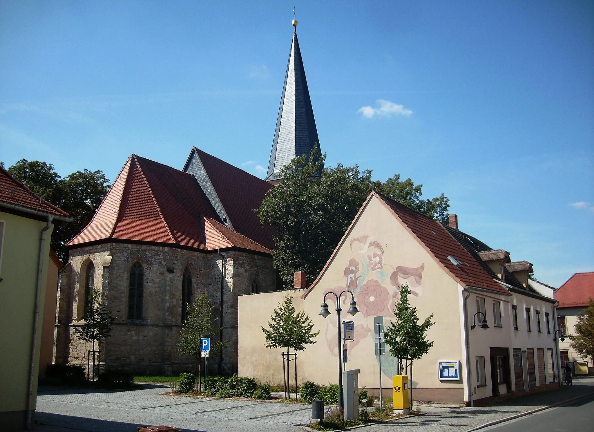 Photo showing: Lutheran St. Peter Church, Hohenmölsen (district of Burgenlandkreis, Saxony-Anhalt)