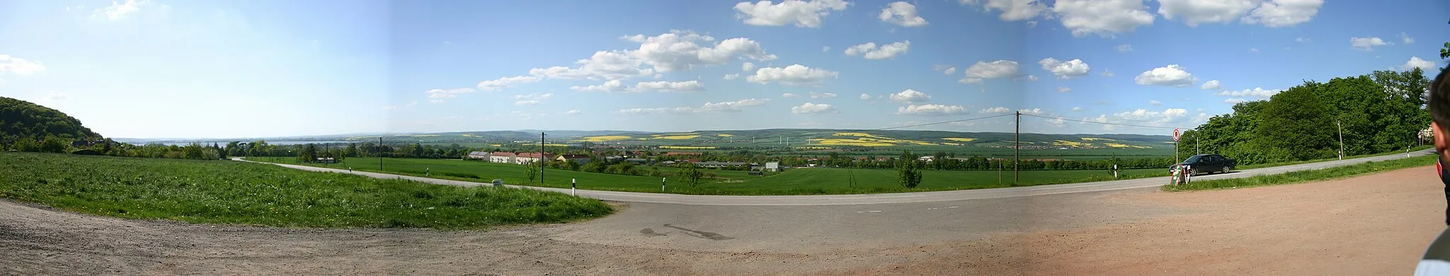 Photo showing: Kyffhäuser Blick auf Kelbra