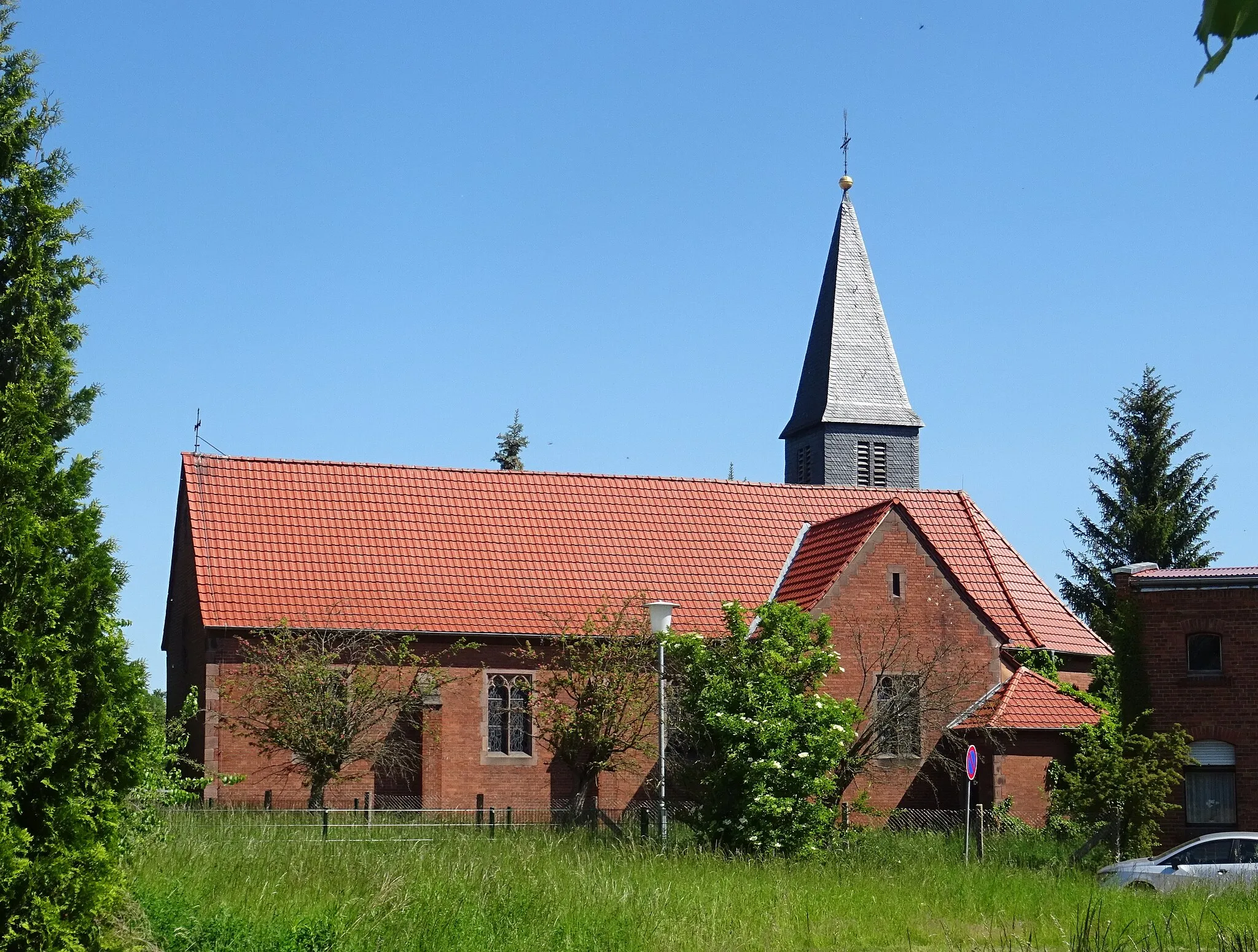 Photo showing: Klein Wanzleben, denkmalgeschützte Kirche St. Joseph