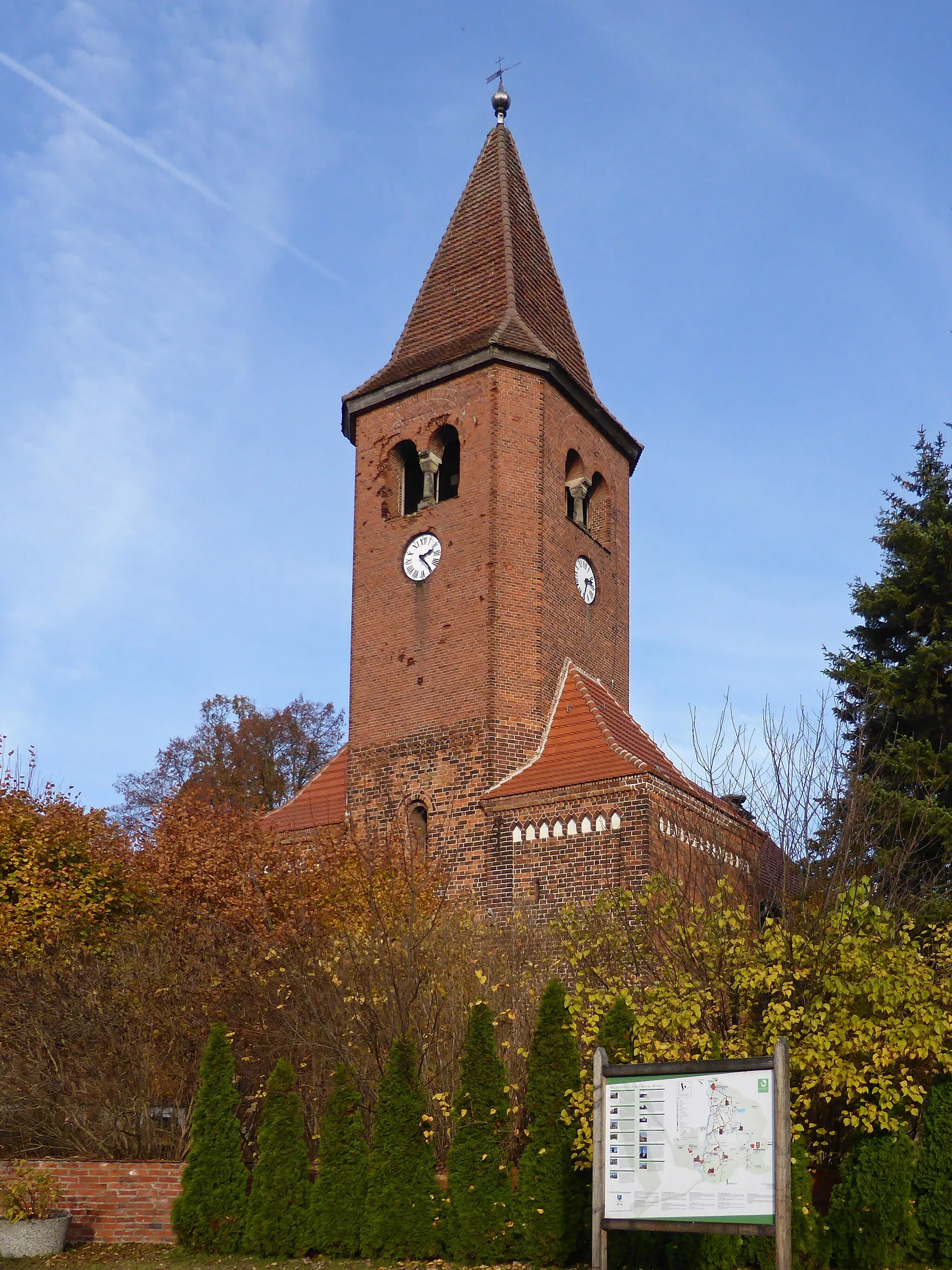 Photo showing: Evangelische Kirche in Klietz.