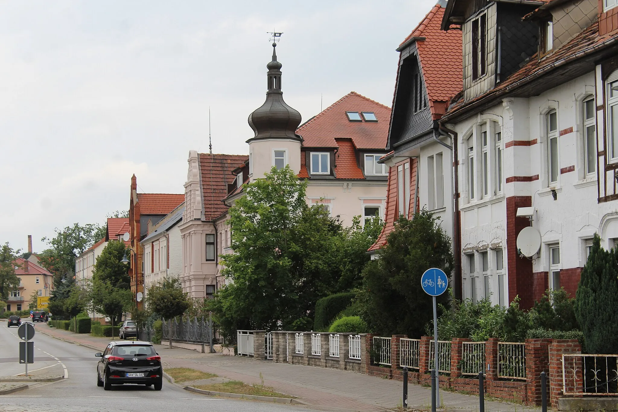 Photo showing: Klötze, the Bahnhofstraße