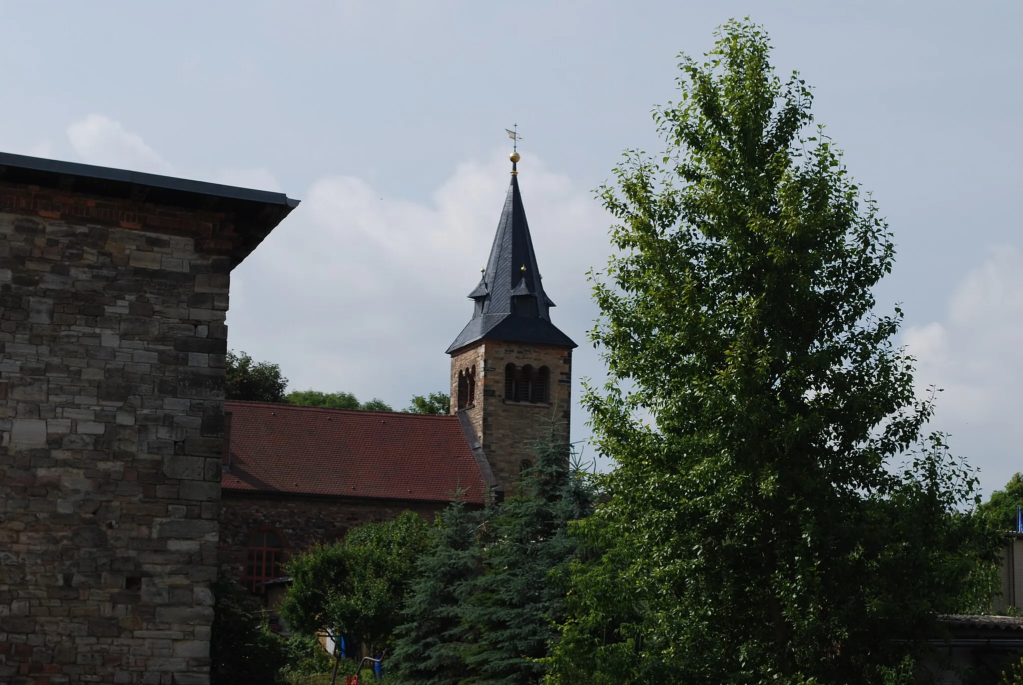 Photo showing: Kirche in Langenbogen, Saalekreis, Sachsen-Anhalt
