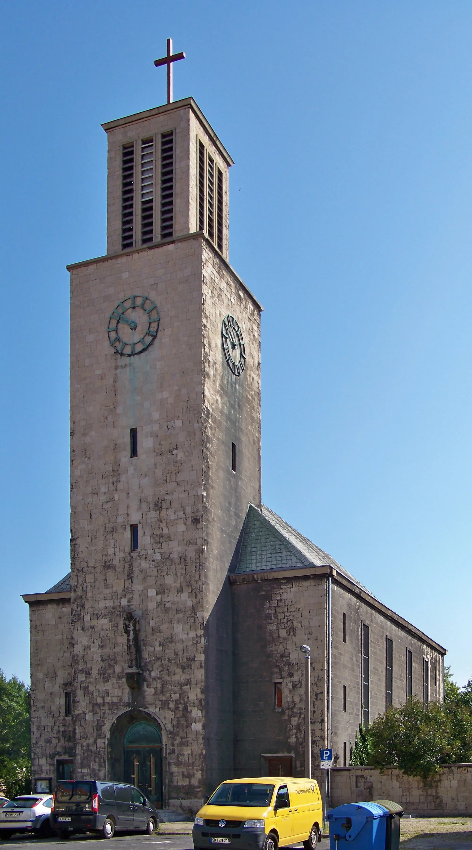 Photo showing: Friedenskirche in Leuna