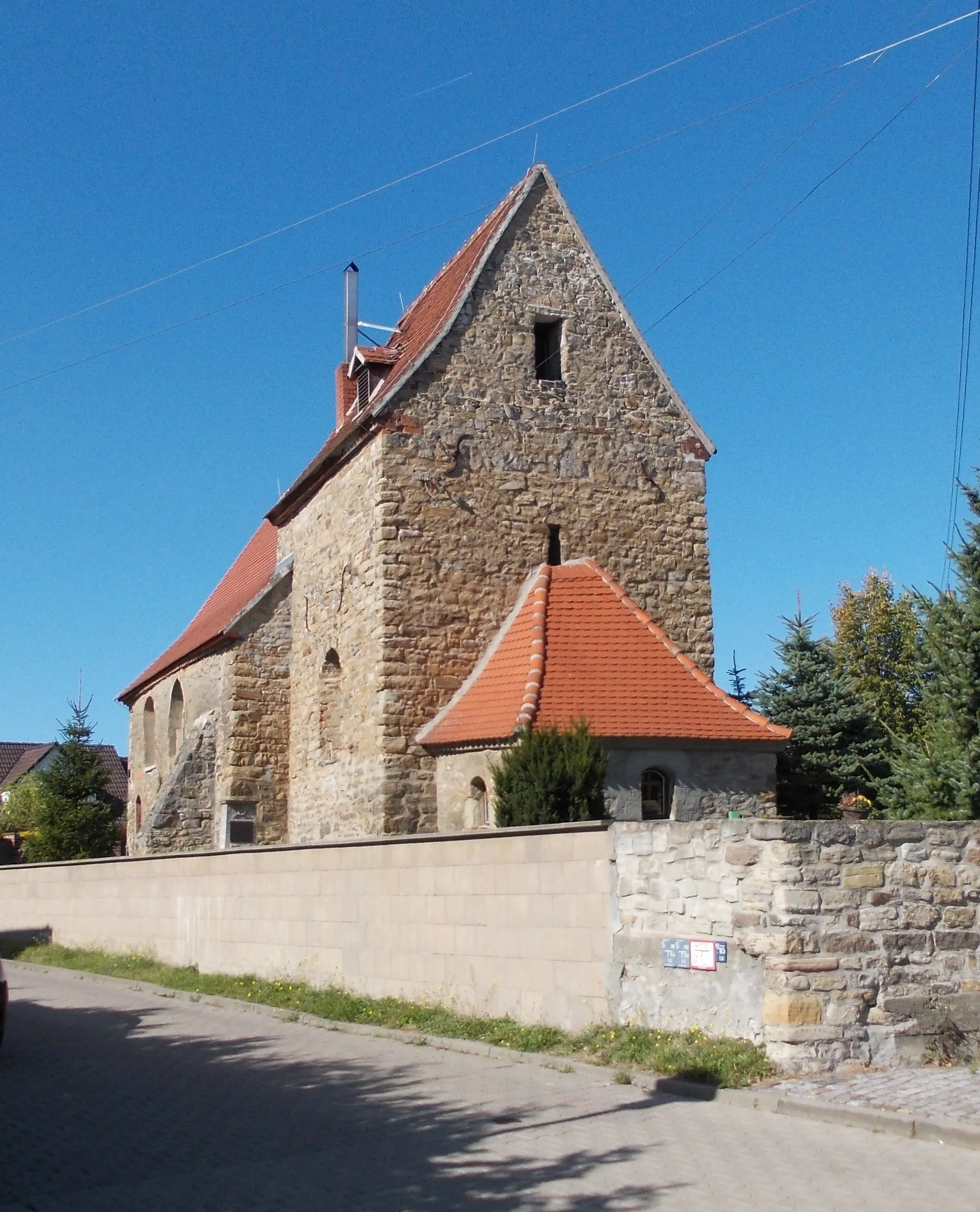 Photo showing: Daspig church (Leuna, district of Saalekreis, Saxony-Anhalt)