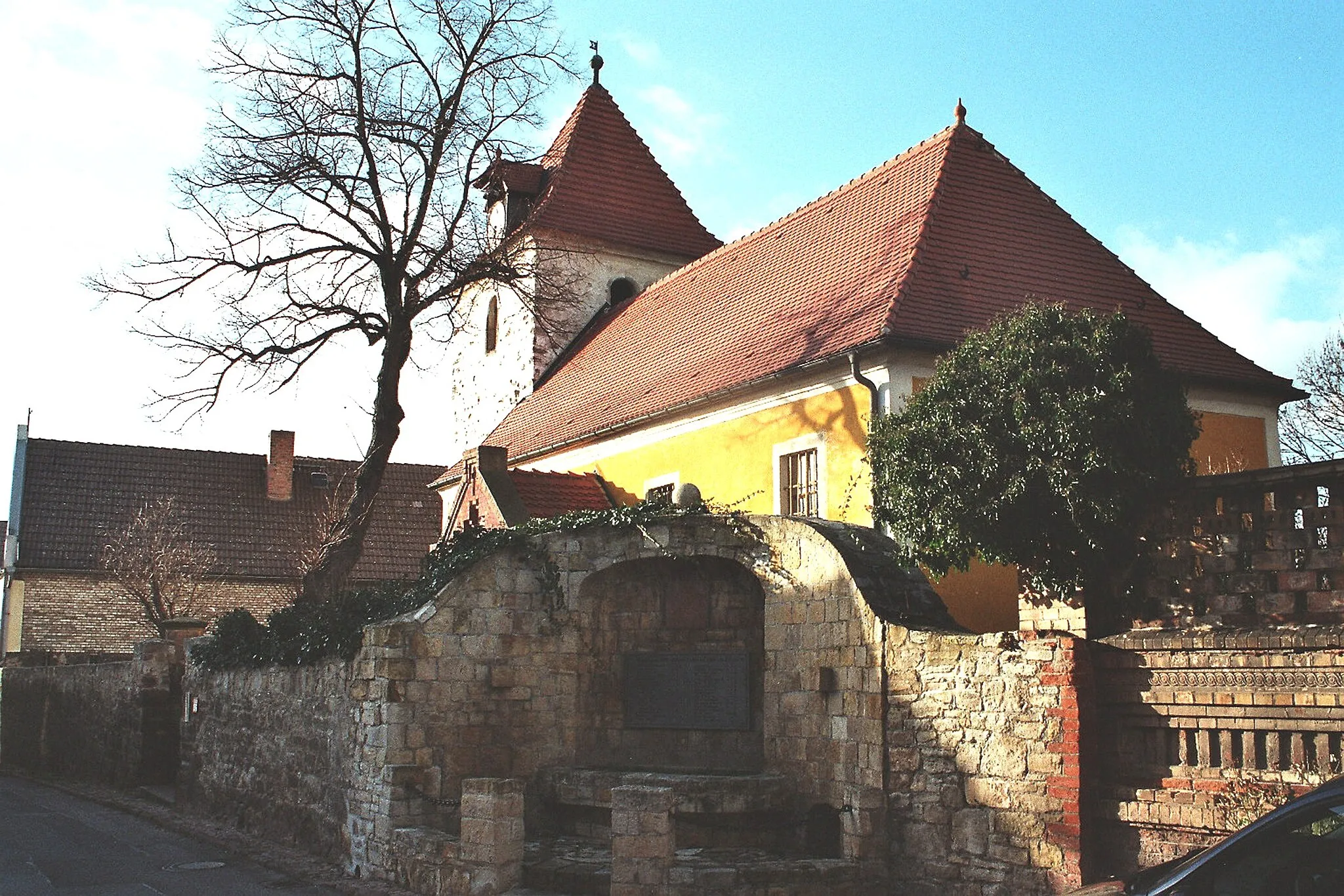 Photo showing: Lieskau (Salzatal), the village church