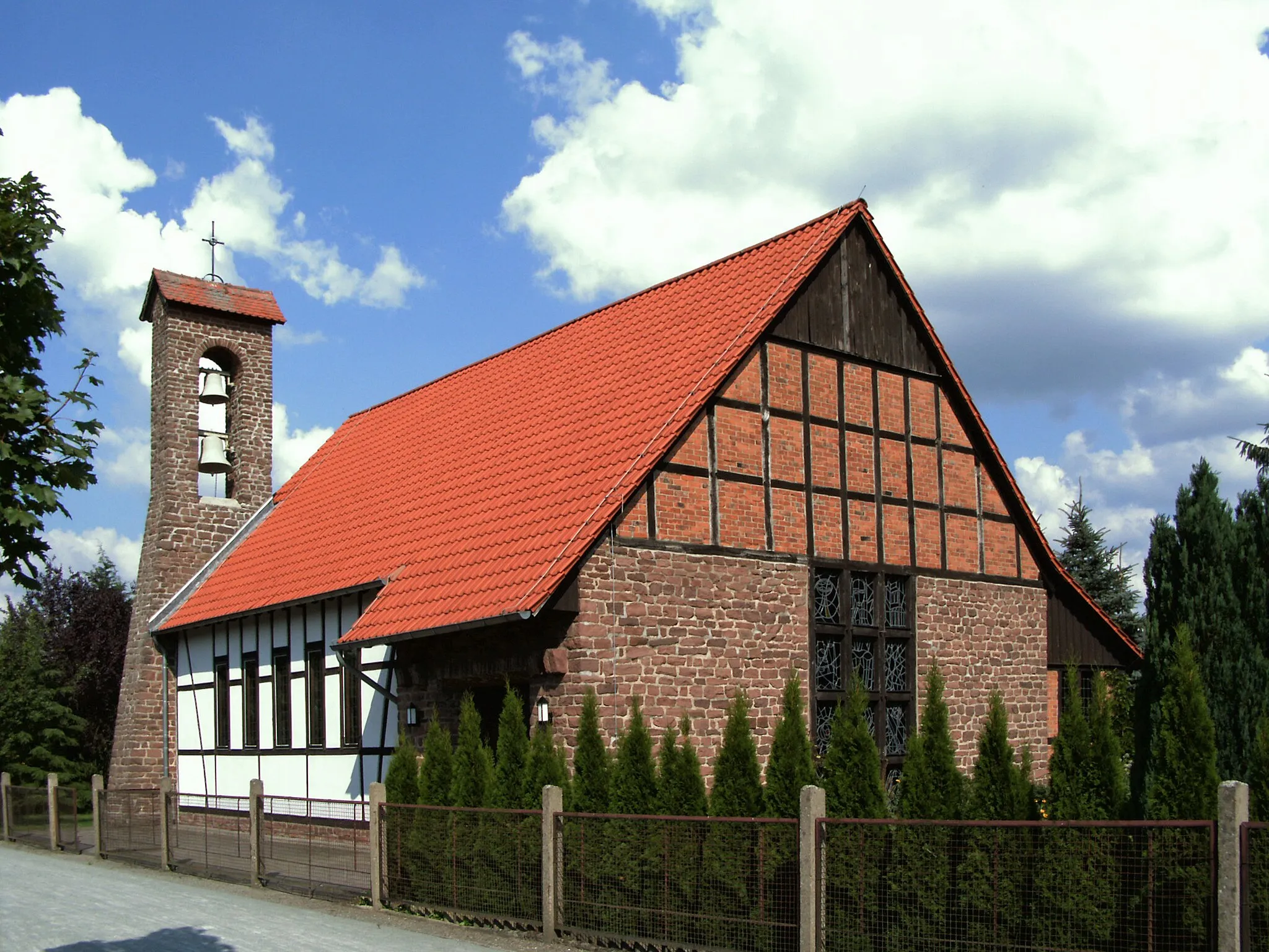 Photo showing: Katholische Kirche St. Elisabeth in Mieste, Ortsteil von Gardelegen