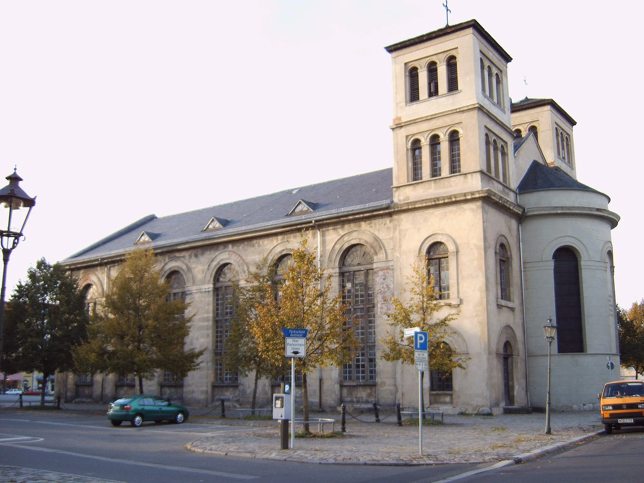 Photo showing: Nicolaikirche in Magdeburg-Neue Neustadt, Südseite