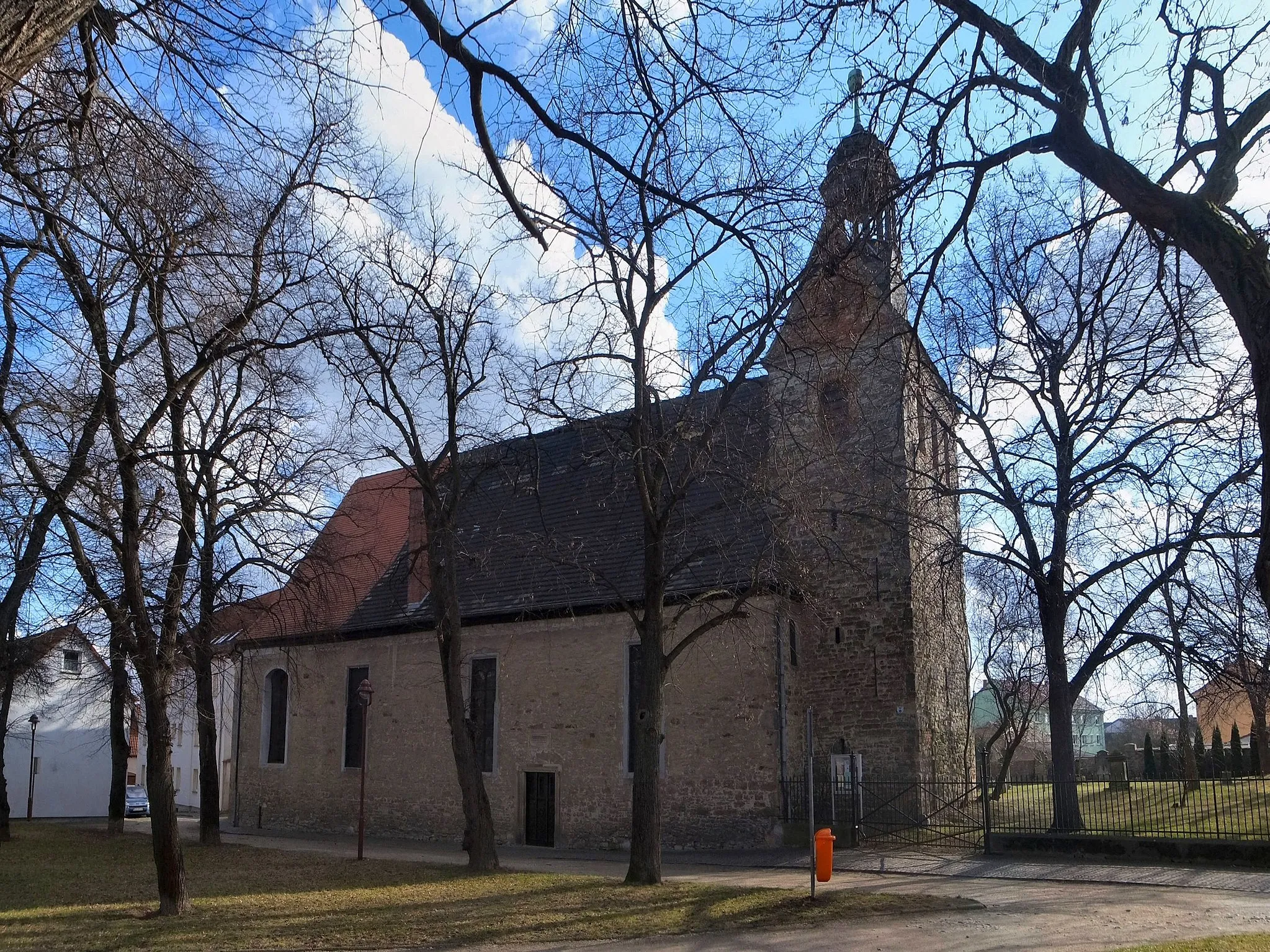 Photo showing: Nienburg (Saale), Stadtkirche St.-Johannis