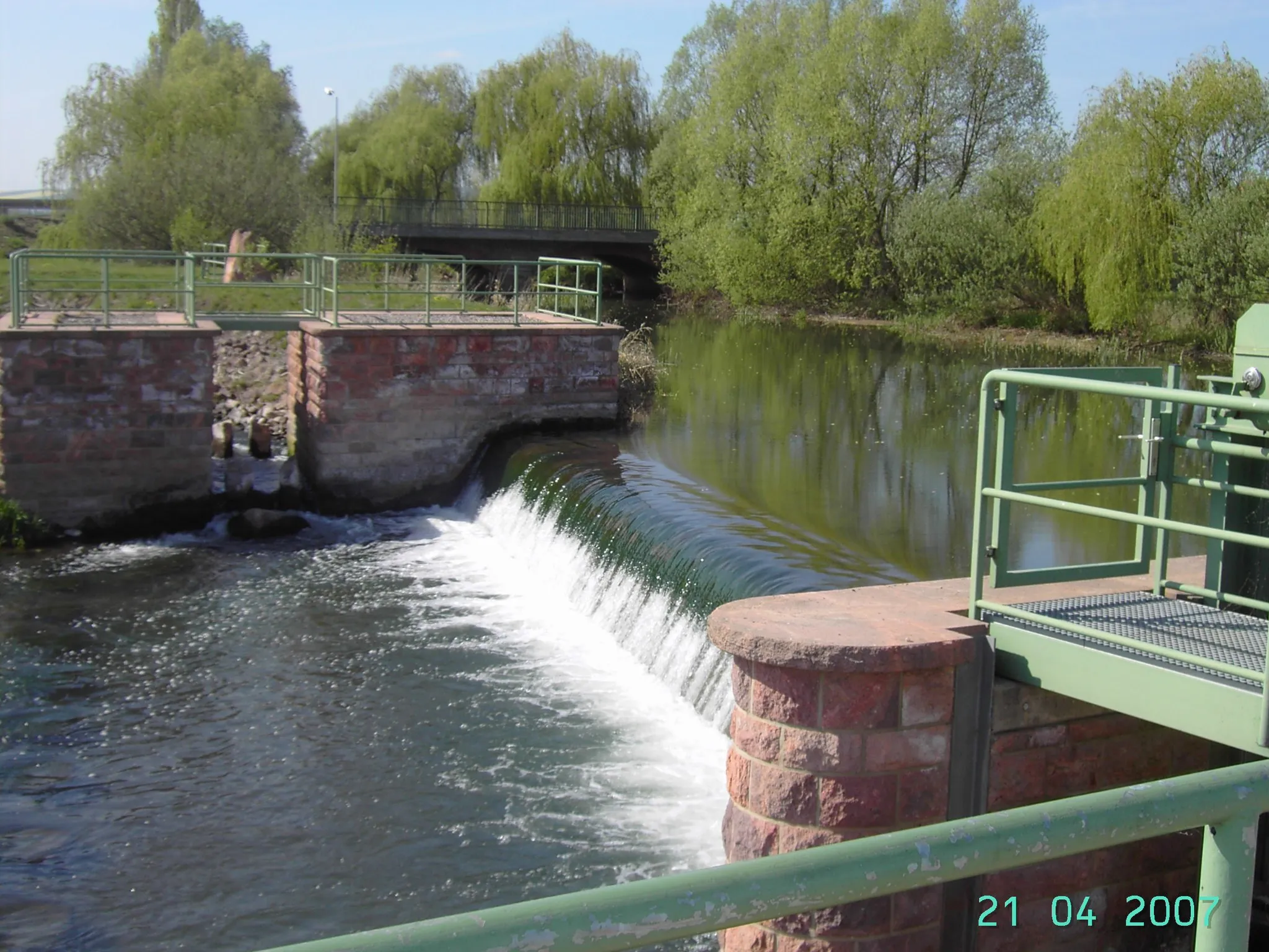 Photo showing: Oberröblinger Wehr