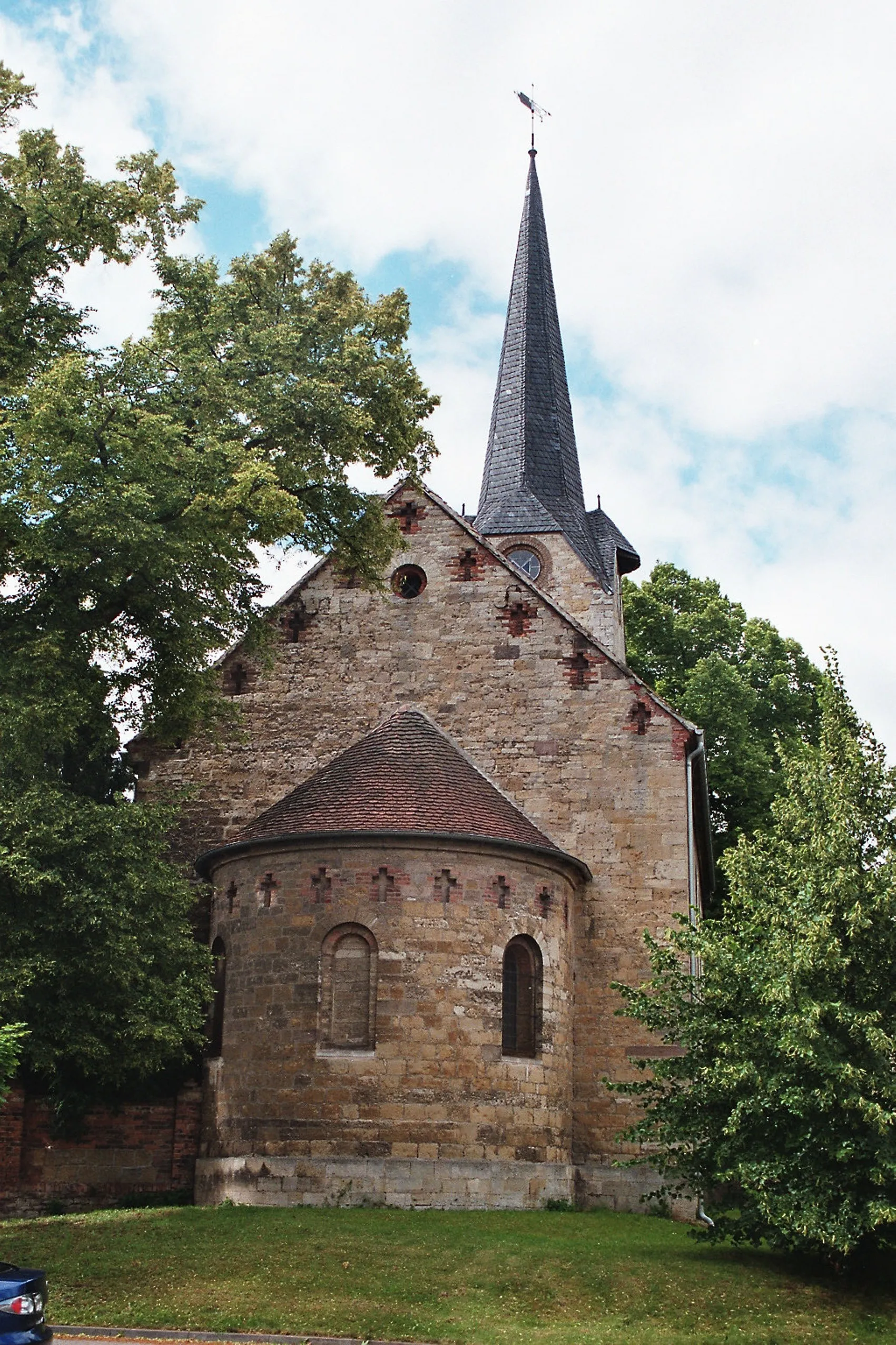 Photo showing: Obhausen- Die Kirche St.Johanni, Aufnahme 2007