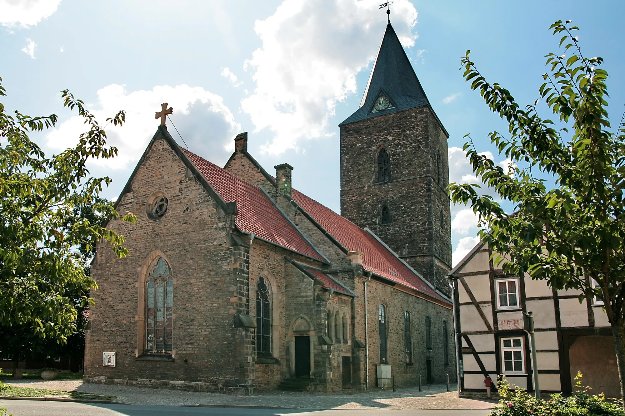 Photo showing: St.Katharinenkirche in Oebisfelde (Börde)