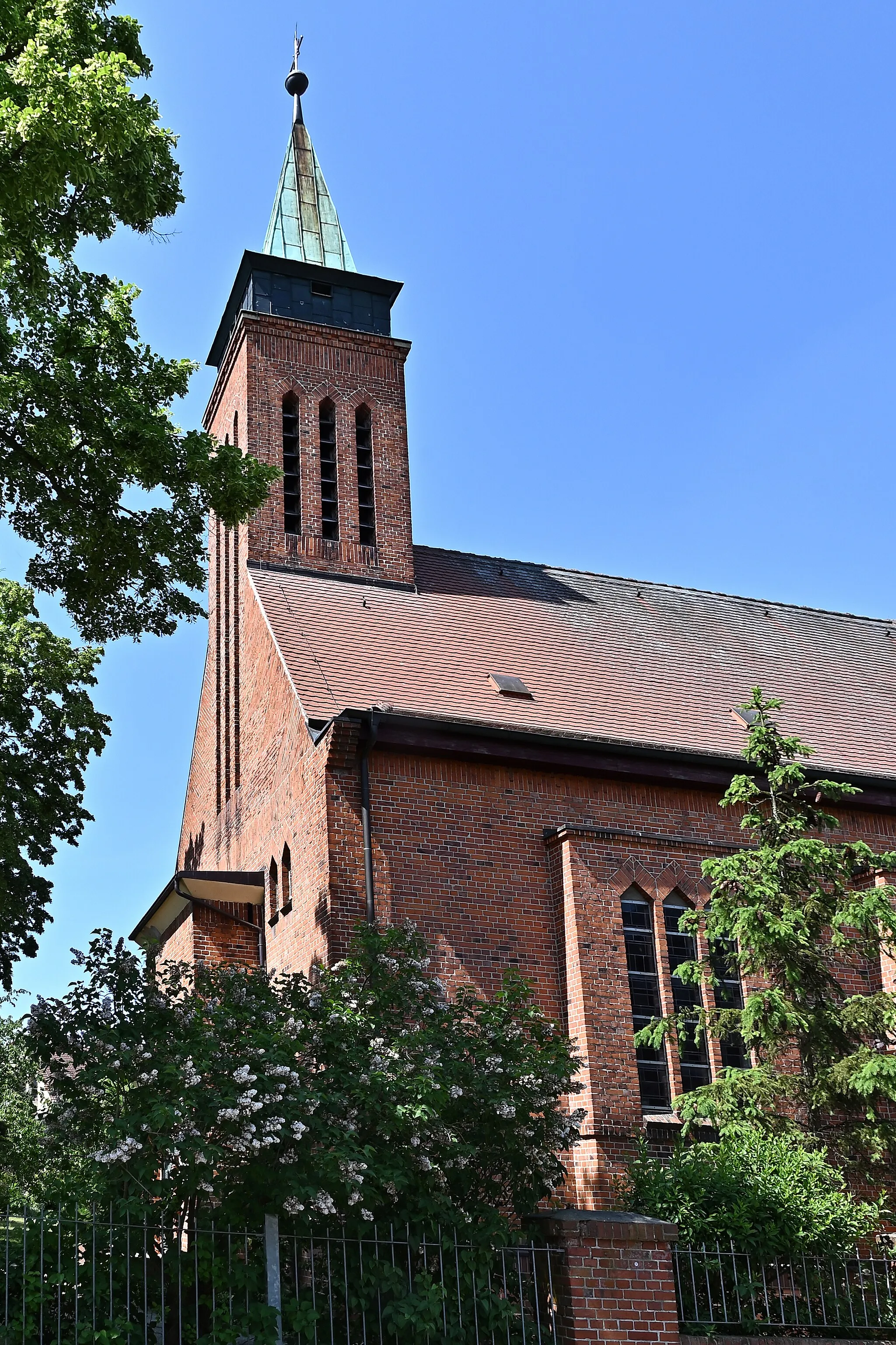 Photo showing: Katholische Kirche, Osterburg (Altmark)