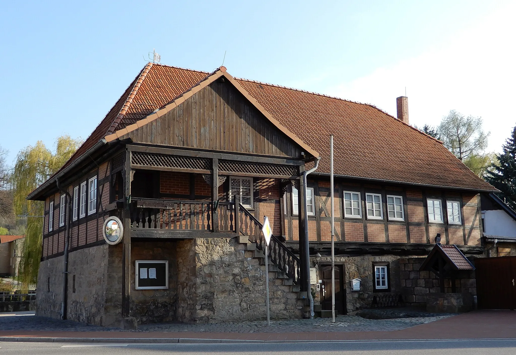 Photo showing: Ehemaliges Rathaus in Rieder