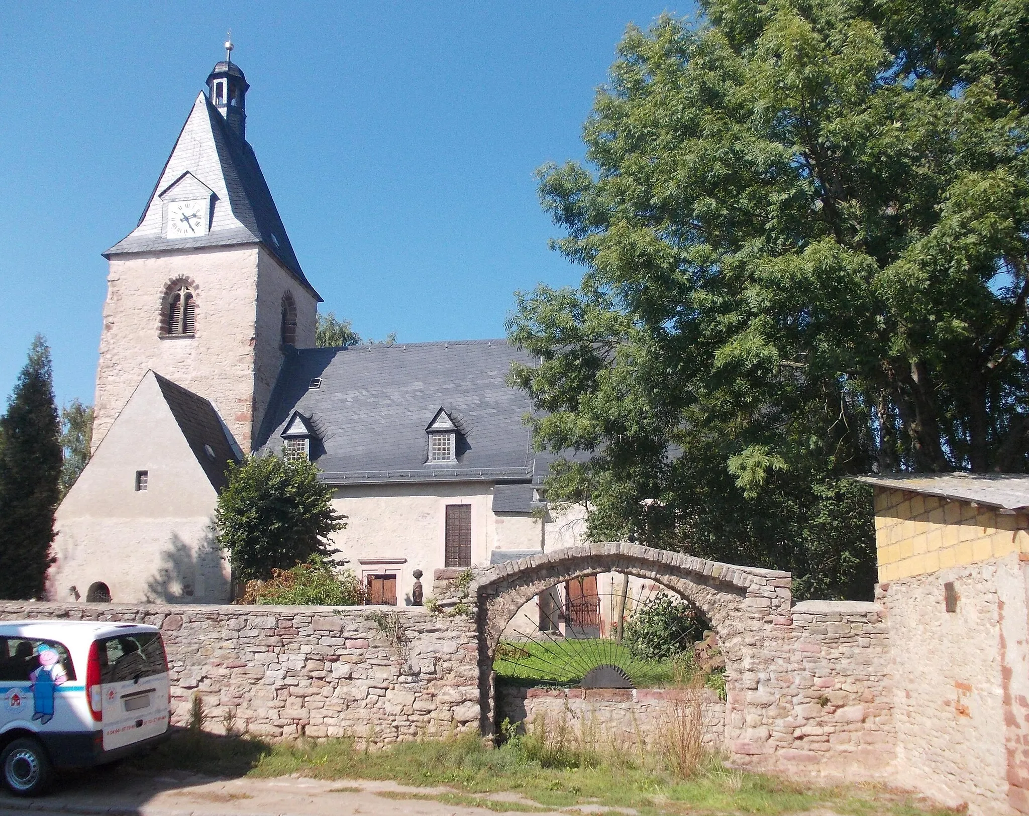 Photo showing: St. Wigbert's Church in Riestedt (Sangerhausen, Mansfeld-Südharz district, Saxony-Anhalt)