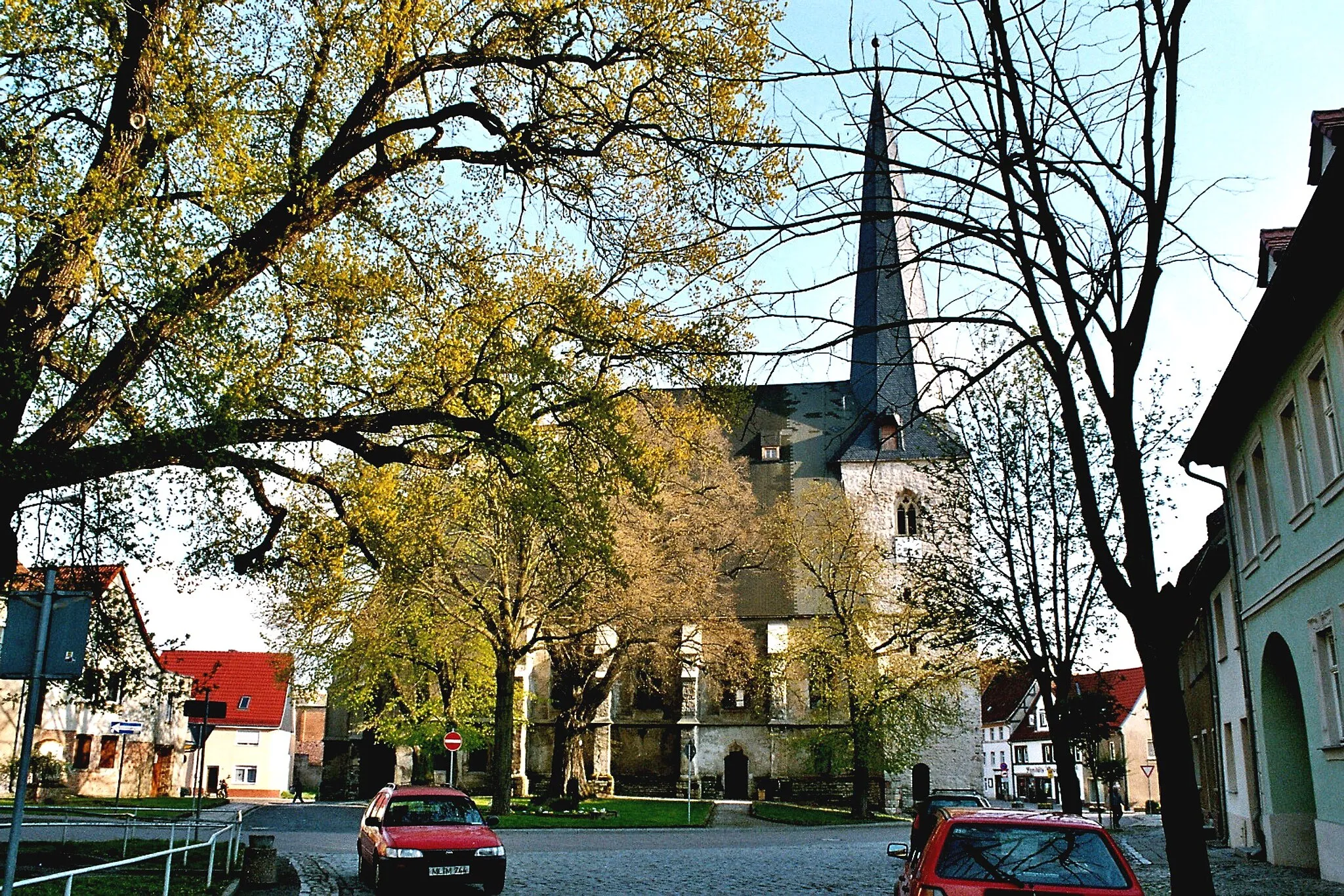 Photo showing: Sandersleben (Arnstein), St. Mary´s Church
