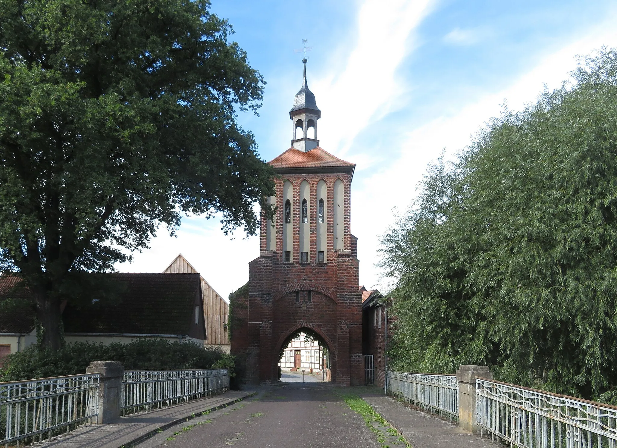 Photo showing: Beustertor Gate, Seehausen, Saxony-Anhalt, Germany