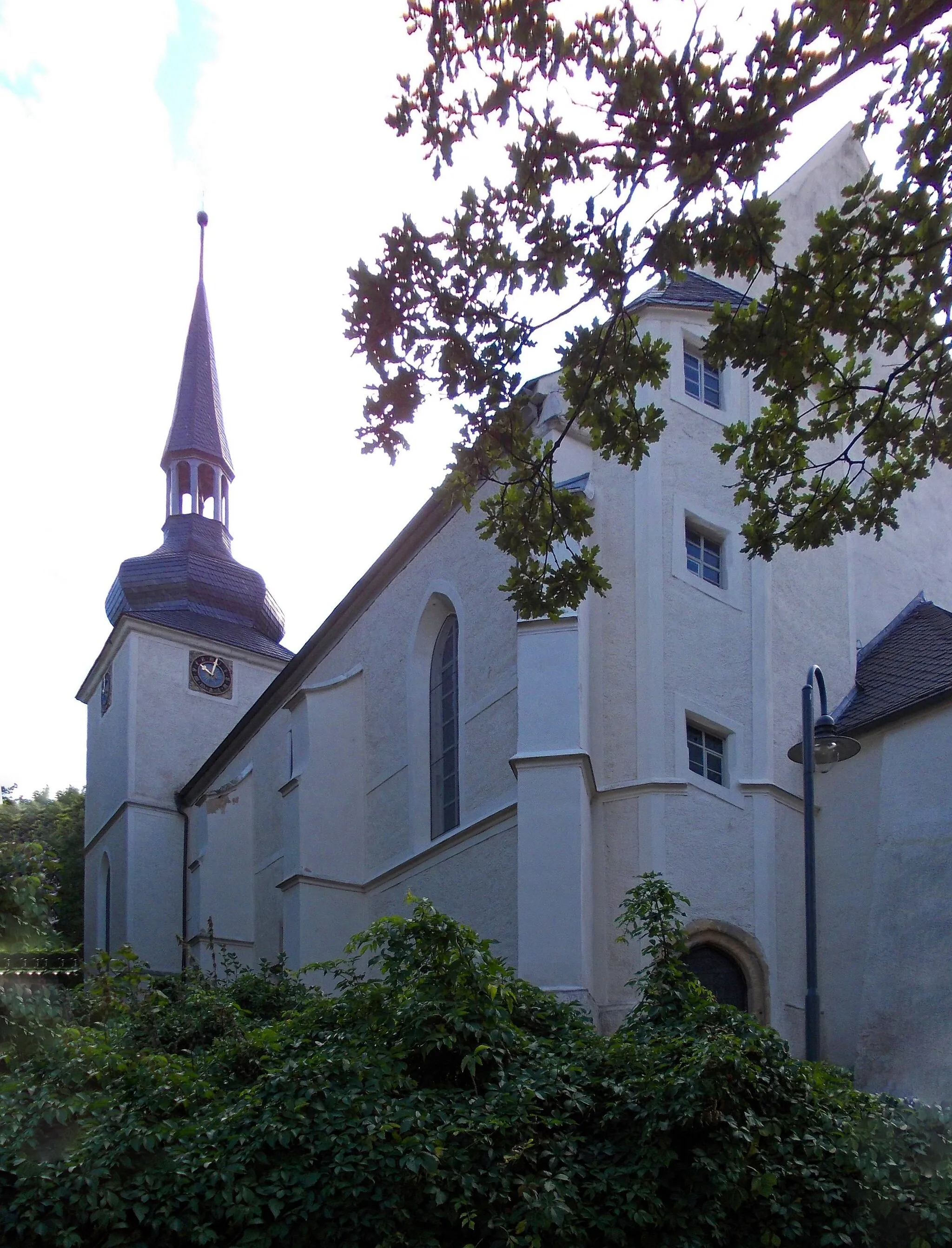 Photo showing: St. George's Church in Teuchern (district of Burgenlandkreis, Saxony-Anhalt)