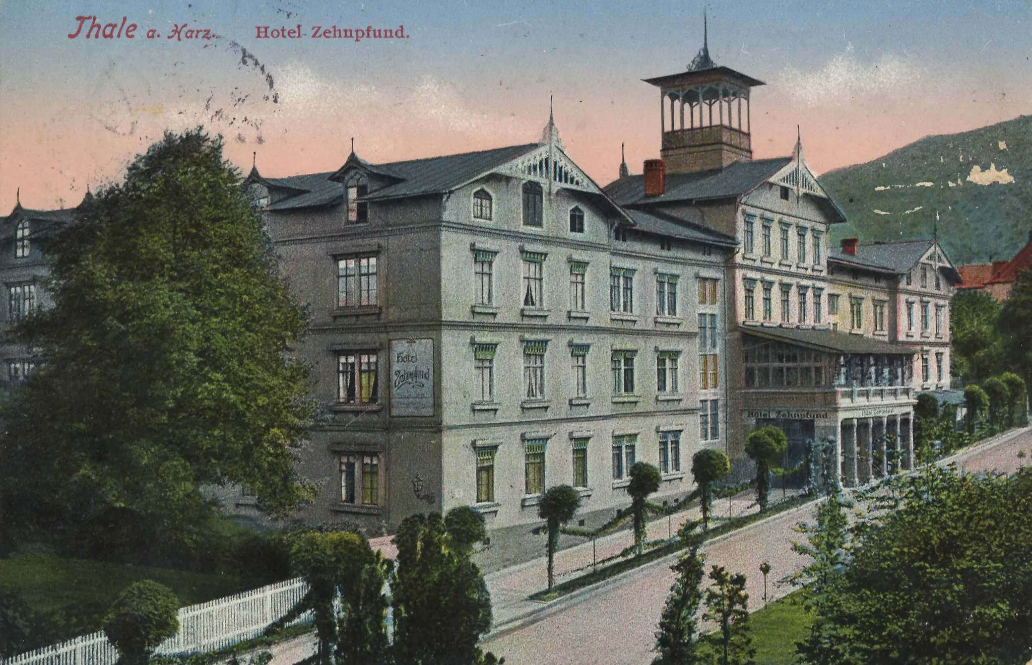 Photo showing: Hotel Zehnpfund in Thale