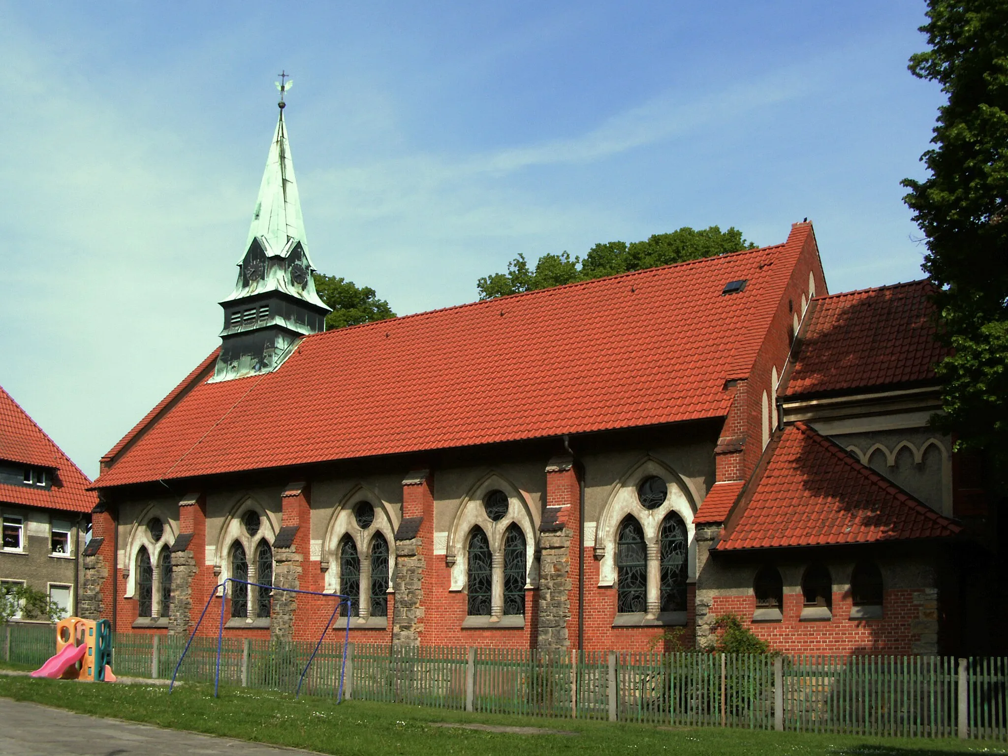 Photo showing: Katholische Kirche Herz Jesu in Völpke, Landkreis Börde