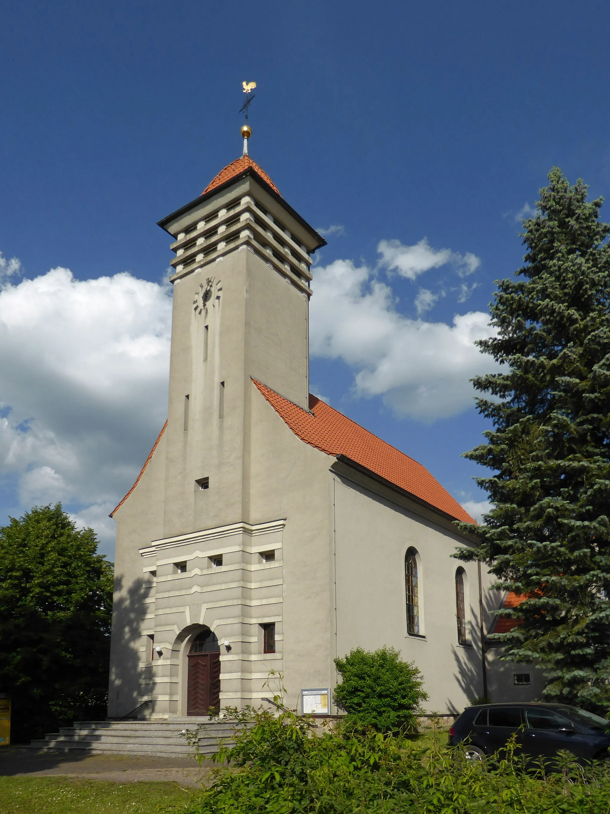 Photo showing: Katholische Kirche in Weferlingen.