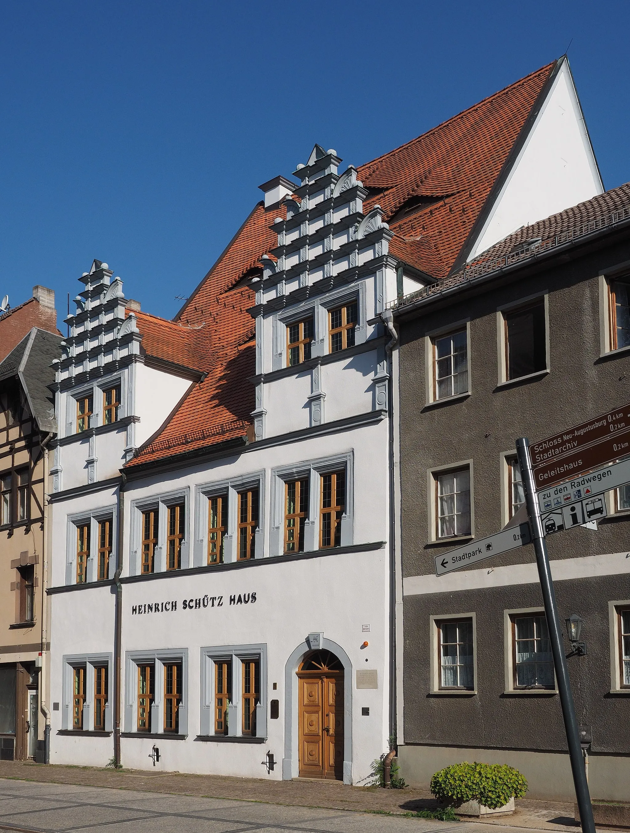 Photo showing: Heinrich Schütz House in Weißenfels