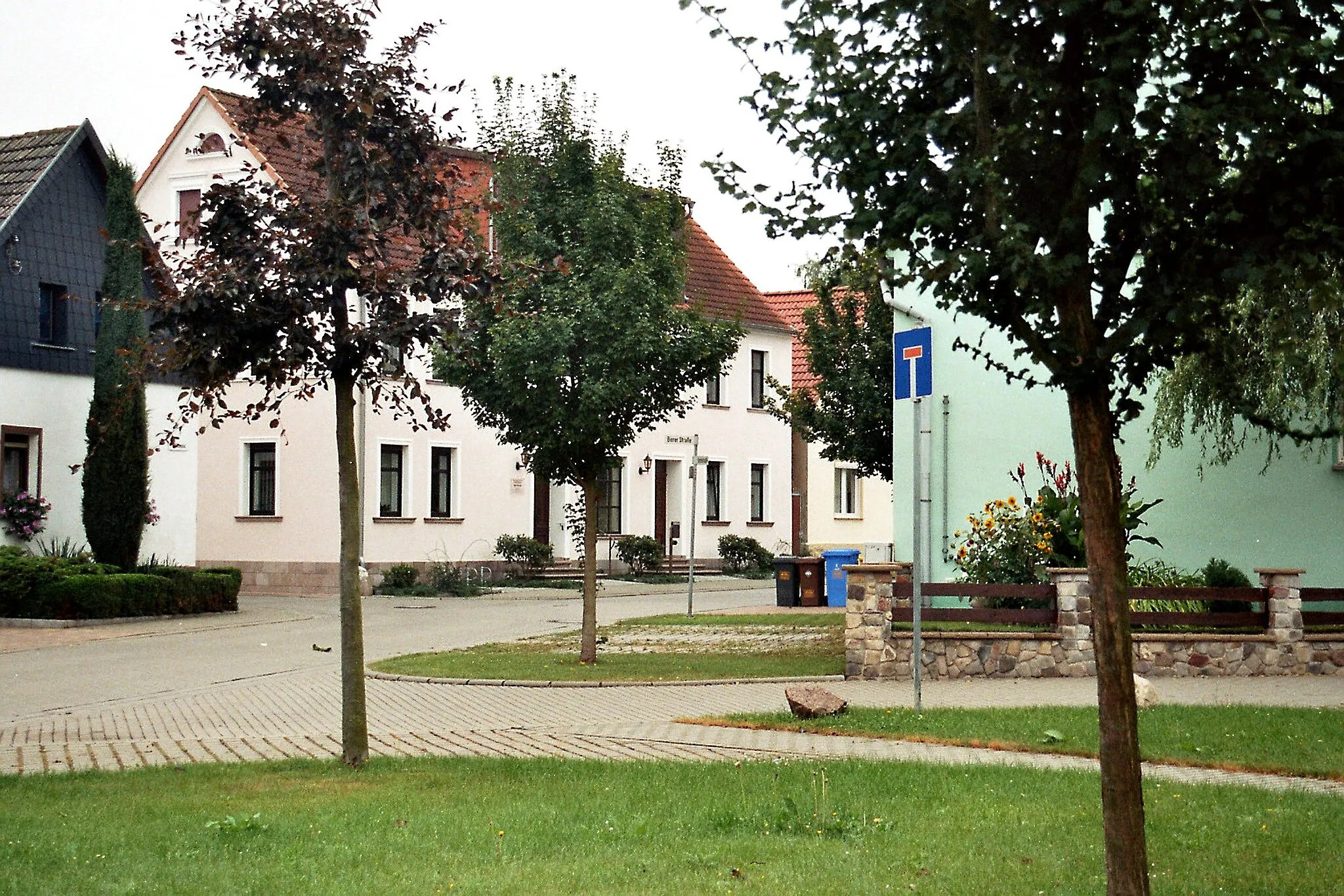 Photo showing: Welsleben (Bördeland), the Bäckerplatz