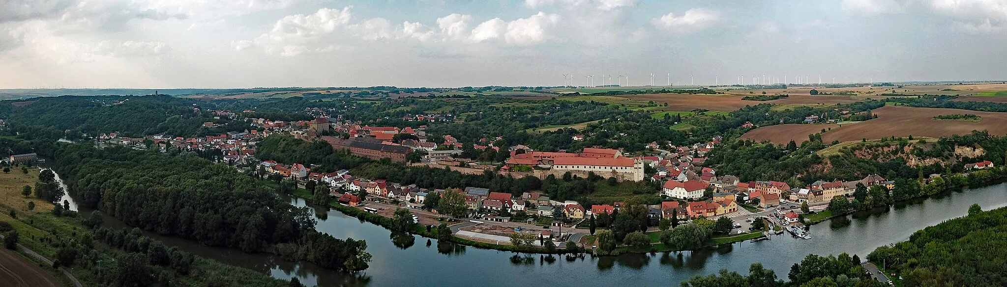 Photo showing: Wettin (Ortsteil von Wettin-Löbejün, Saalekreis, Sachsen-Anhalt)