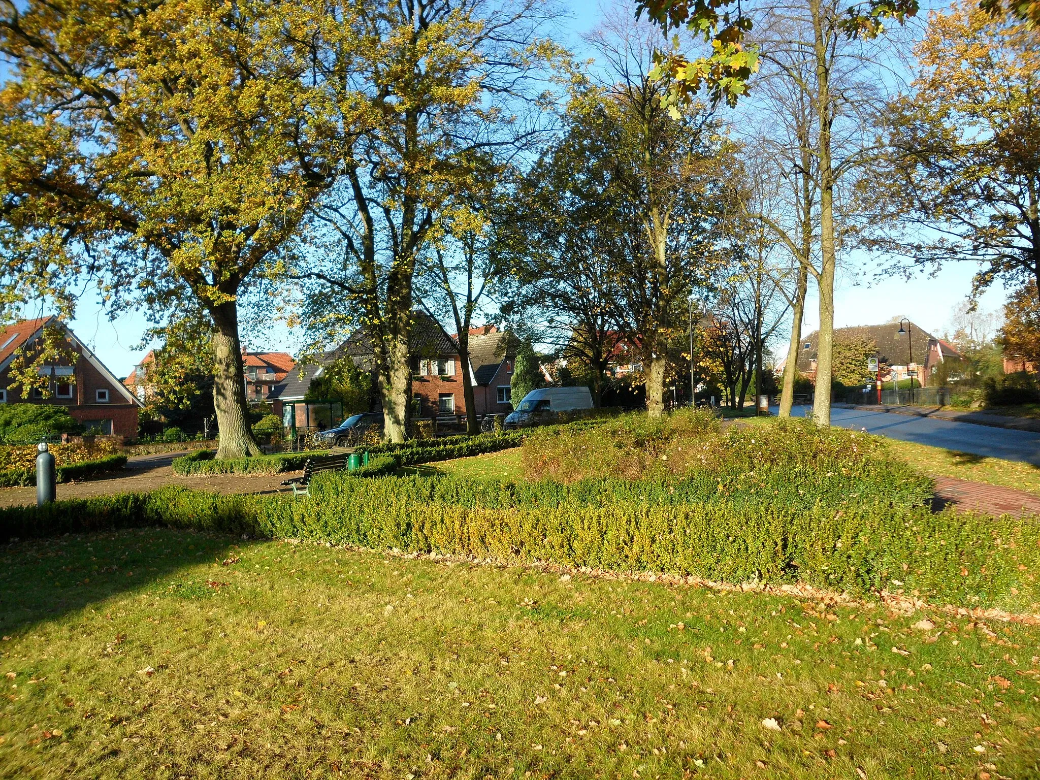 Photo showing: City center of Stellau (Barsbüttel)