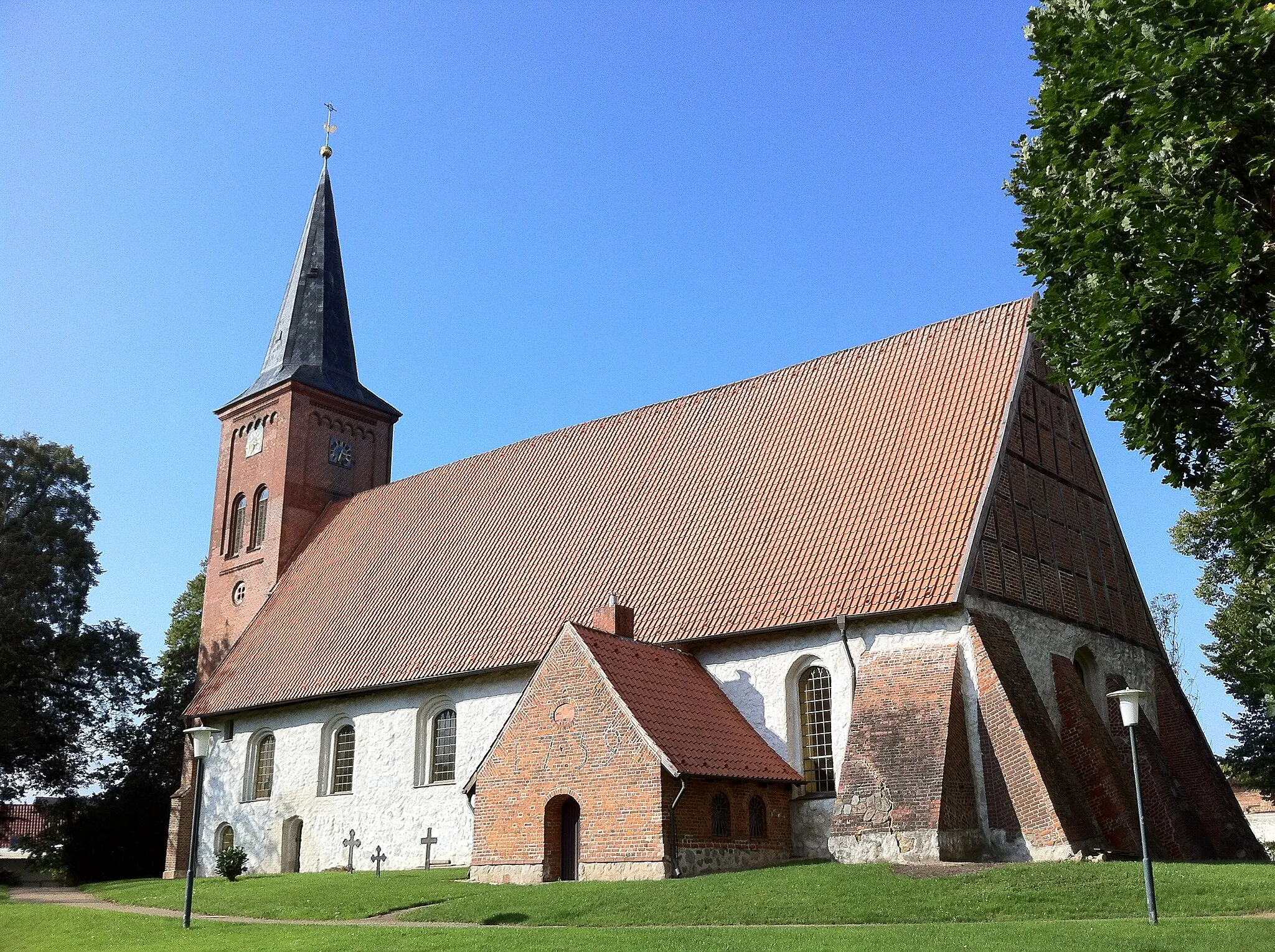 Photo showing: Evangelical Lutheran Vicelin Church St. Jakobi, Bornhoved