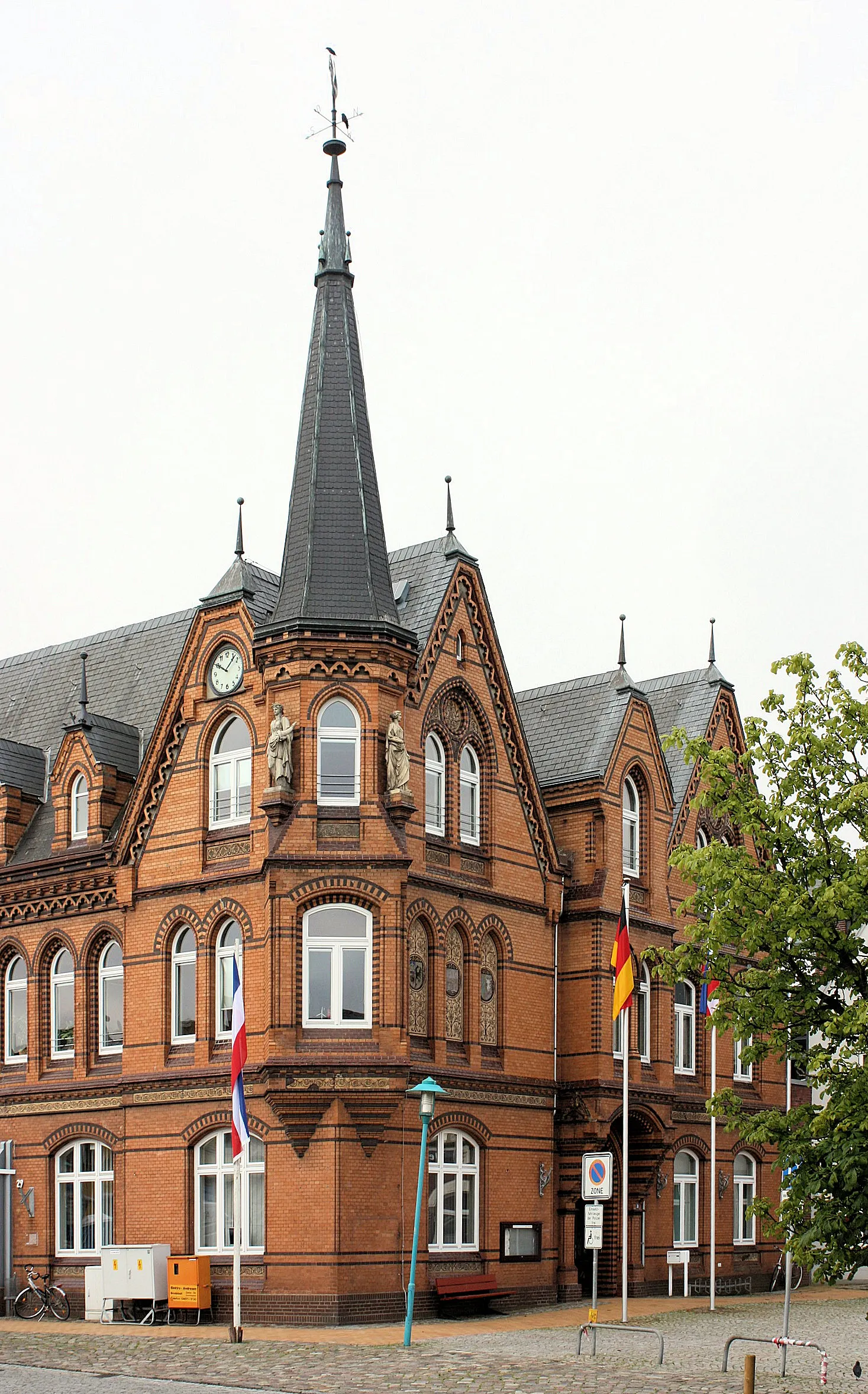 Photo showing: Bredstedt, the town hall