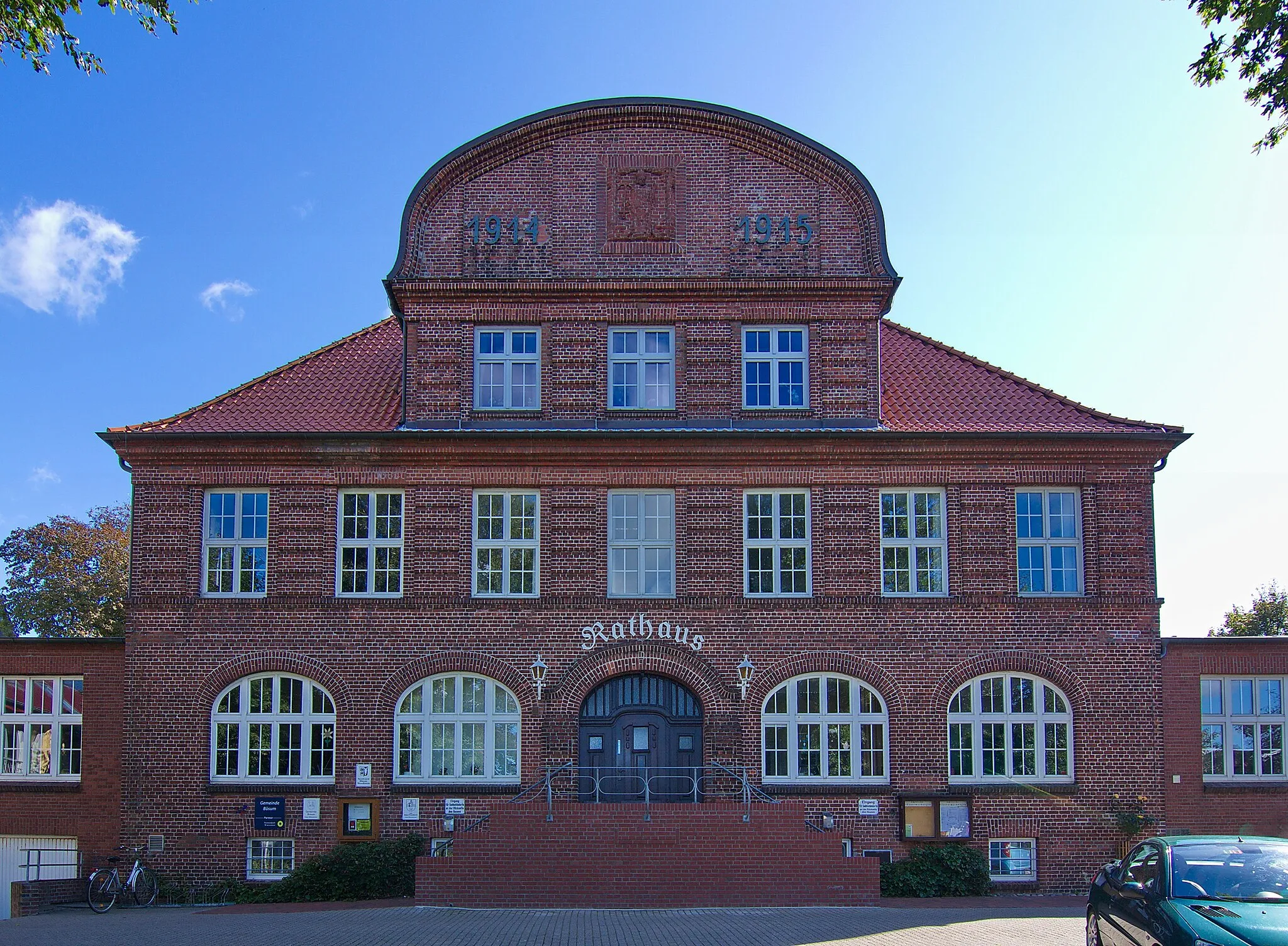 Photo showing: Rathaus von 1915 in Büsum, Schleswig-Holstein, Deutschland.
